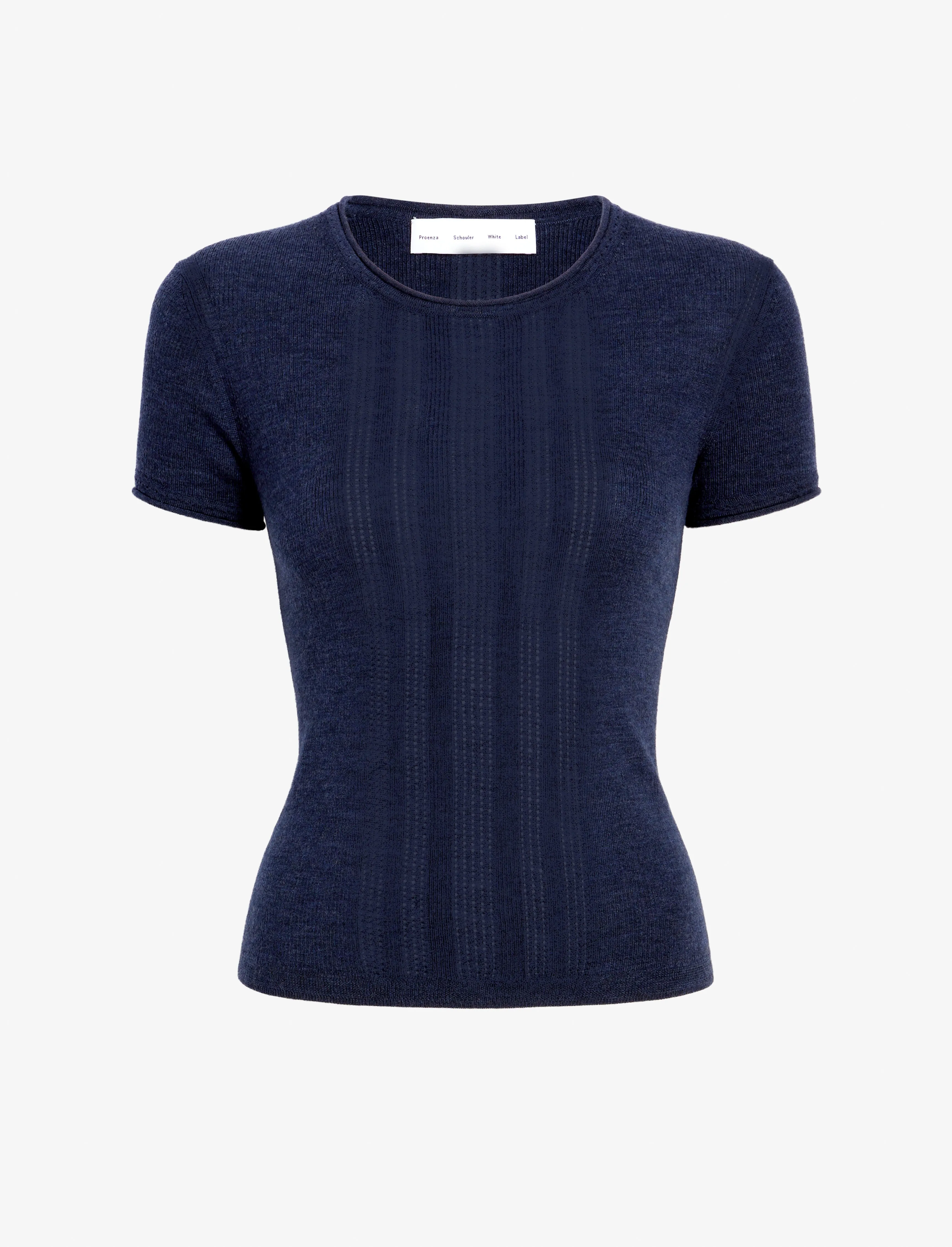Blaine Knit Shirt in Lightweight Merino sold by Proenza Schouler