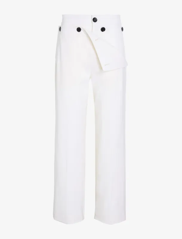 Oliver Pant in Wool Gabardine sold by Proenza Schouler