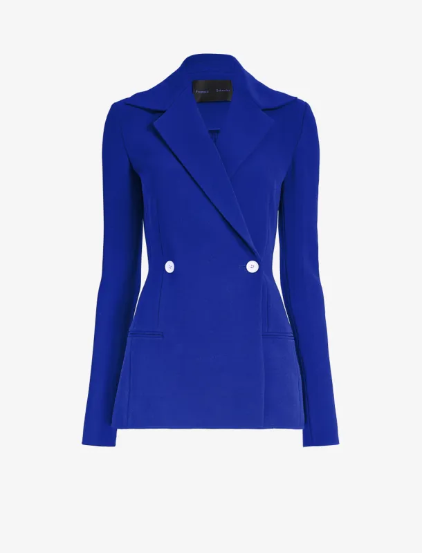 Marine Jacket in Bi-Stretch Suiting made by Proenza Schouler