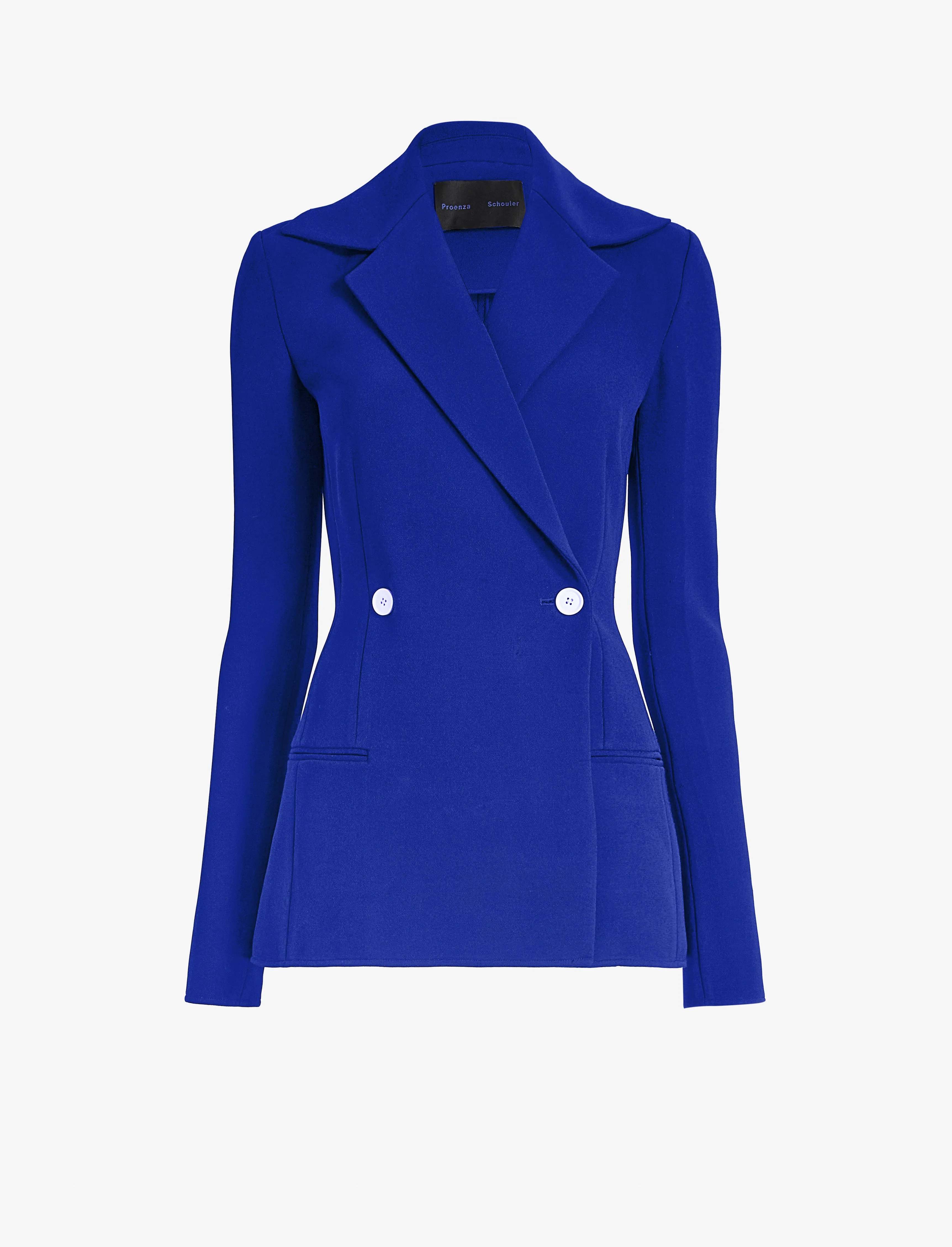 Marine Jacket in Bi-Stretch Suiting sold by Proenza Schouler