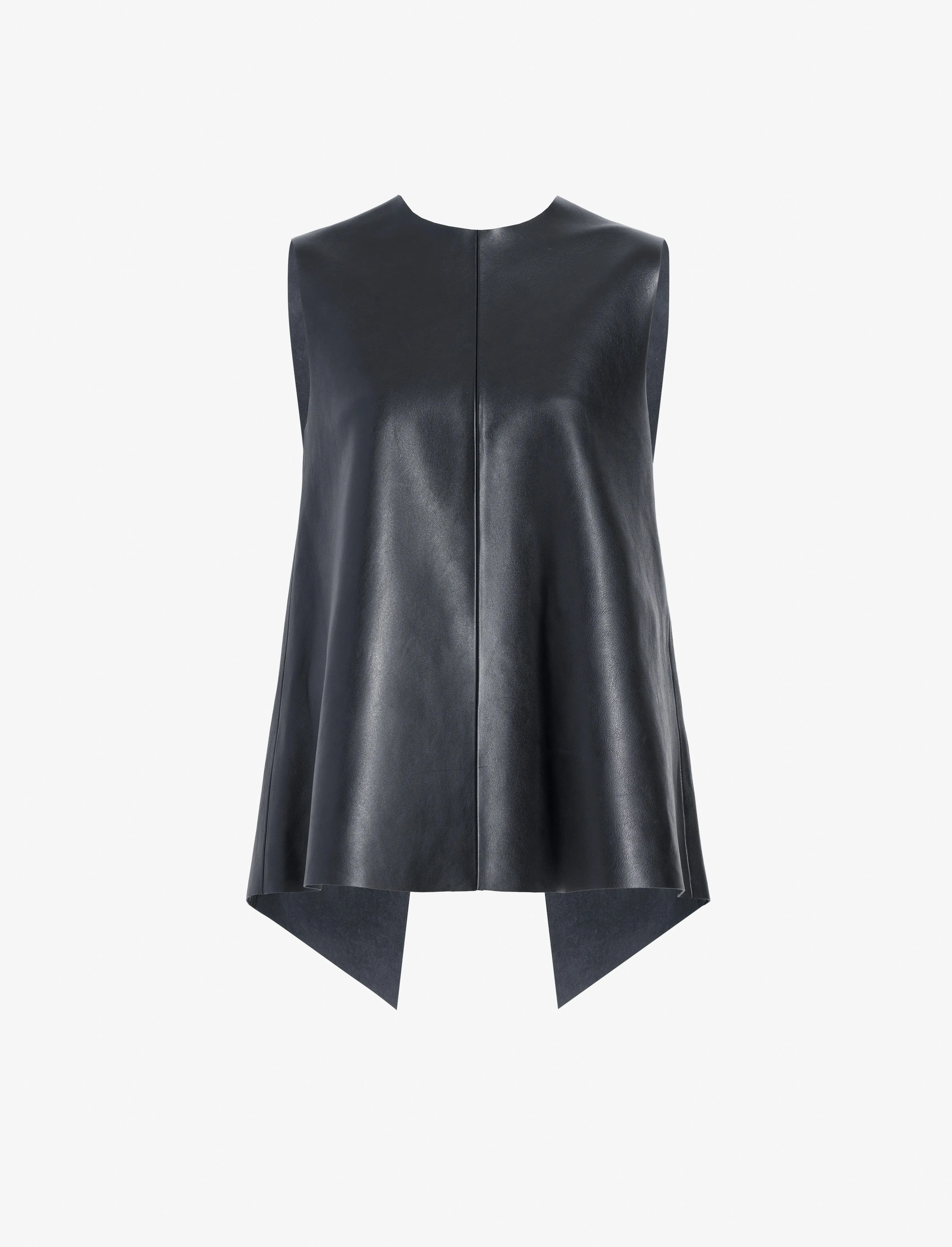 Noa Top in Textured Leather sold by Proenza Schouler