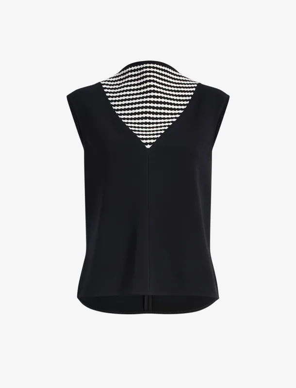Prescott Top in Matte Viscose Crepe made by Proenza Schouler
