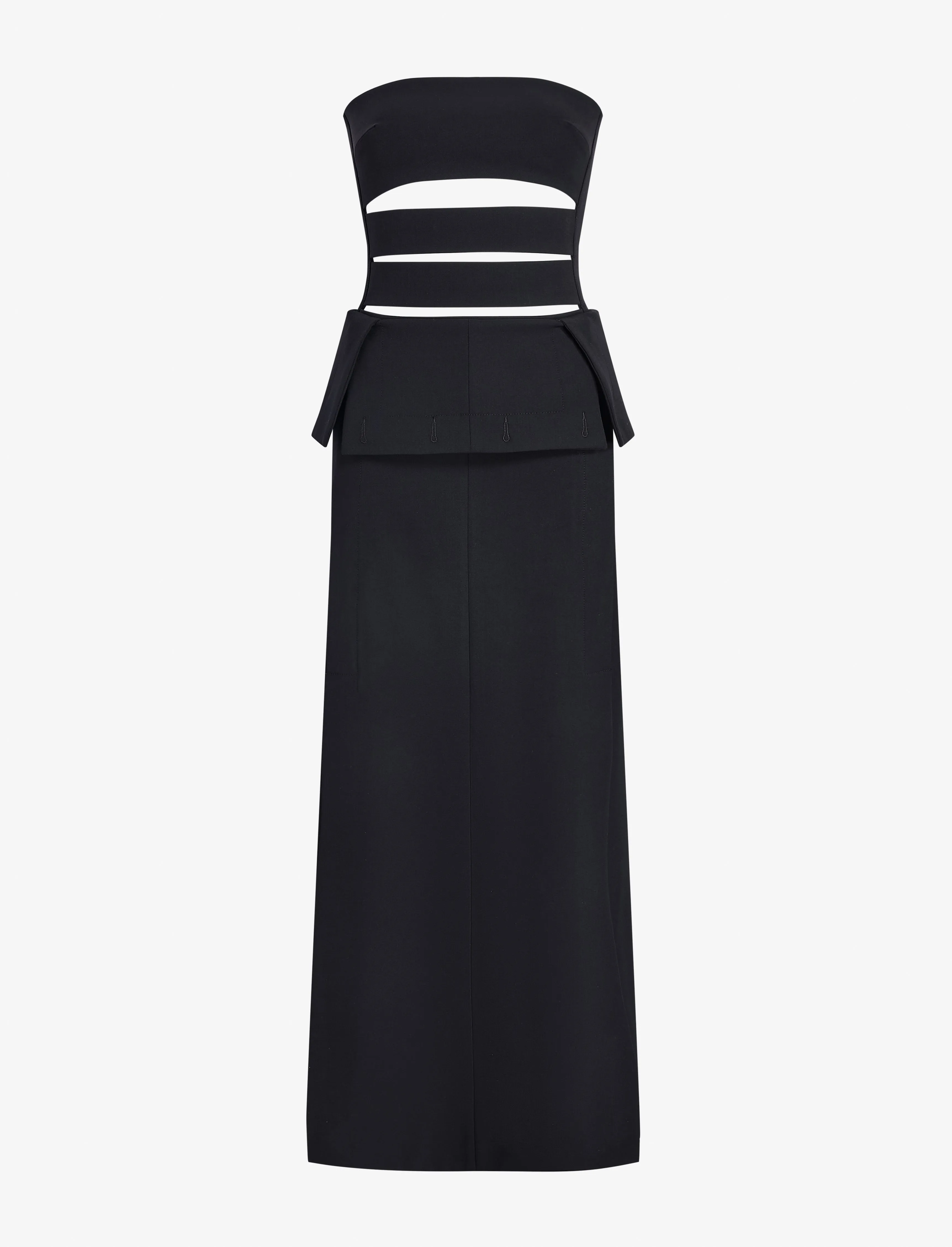 Kit Dress in Wool Gabardine sold by Proenza Schouler