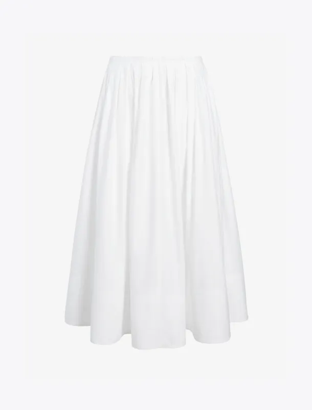 Austin Skirt In Cotton Sateen made by Proenza Schouler