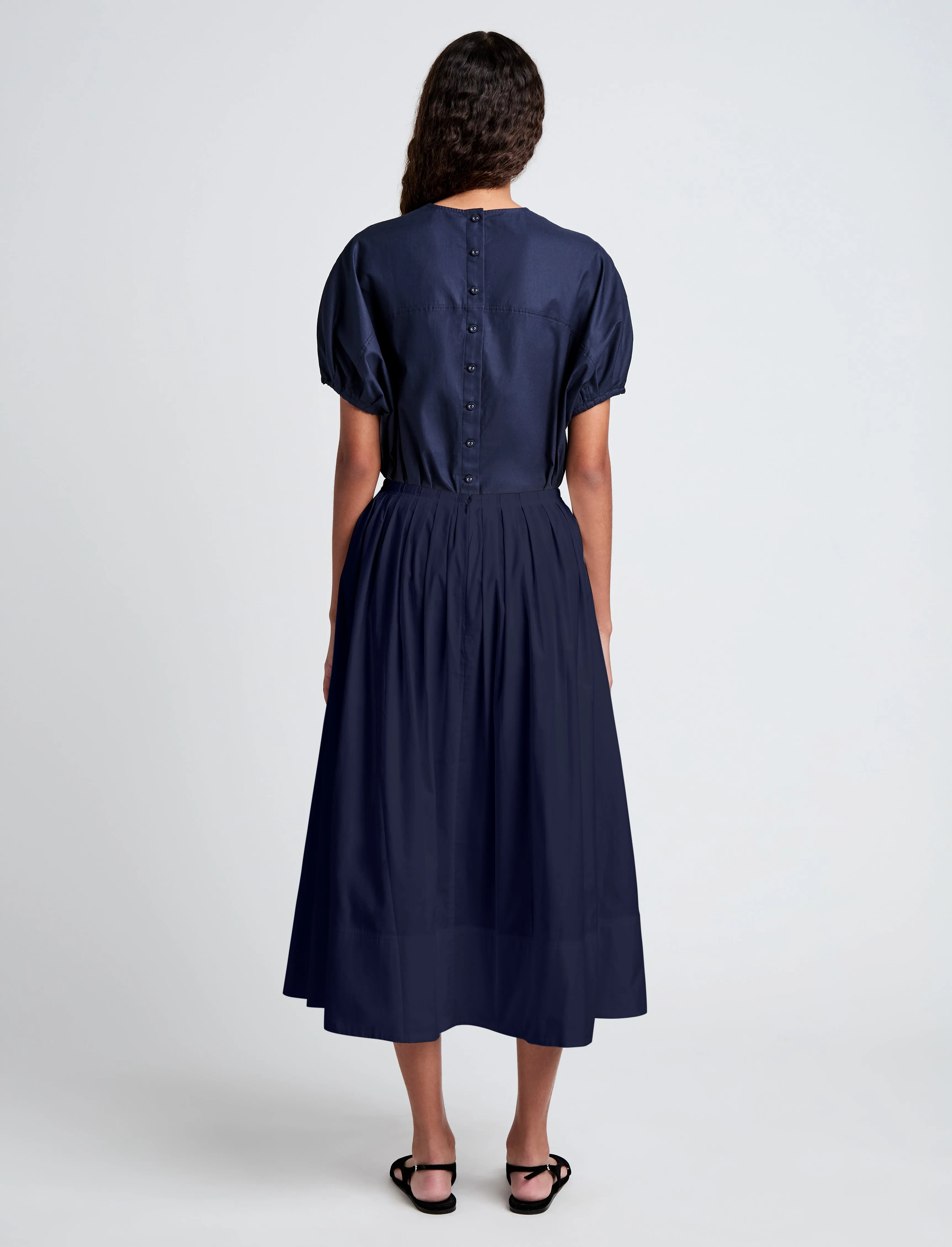 Austin Skirt In Cotton Sateen sold by Proenza Schouler product image thumbnail 4