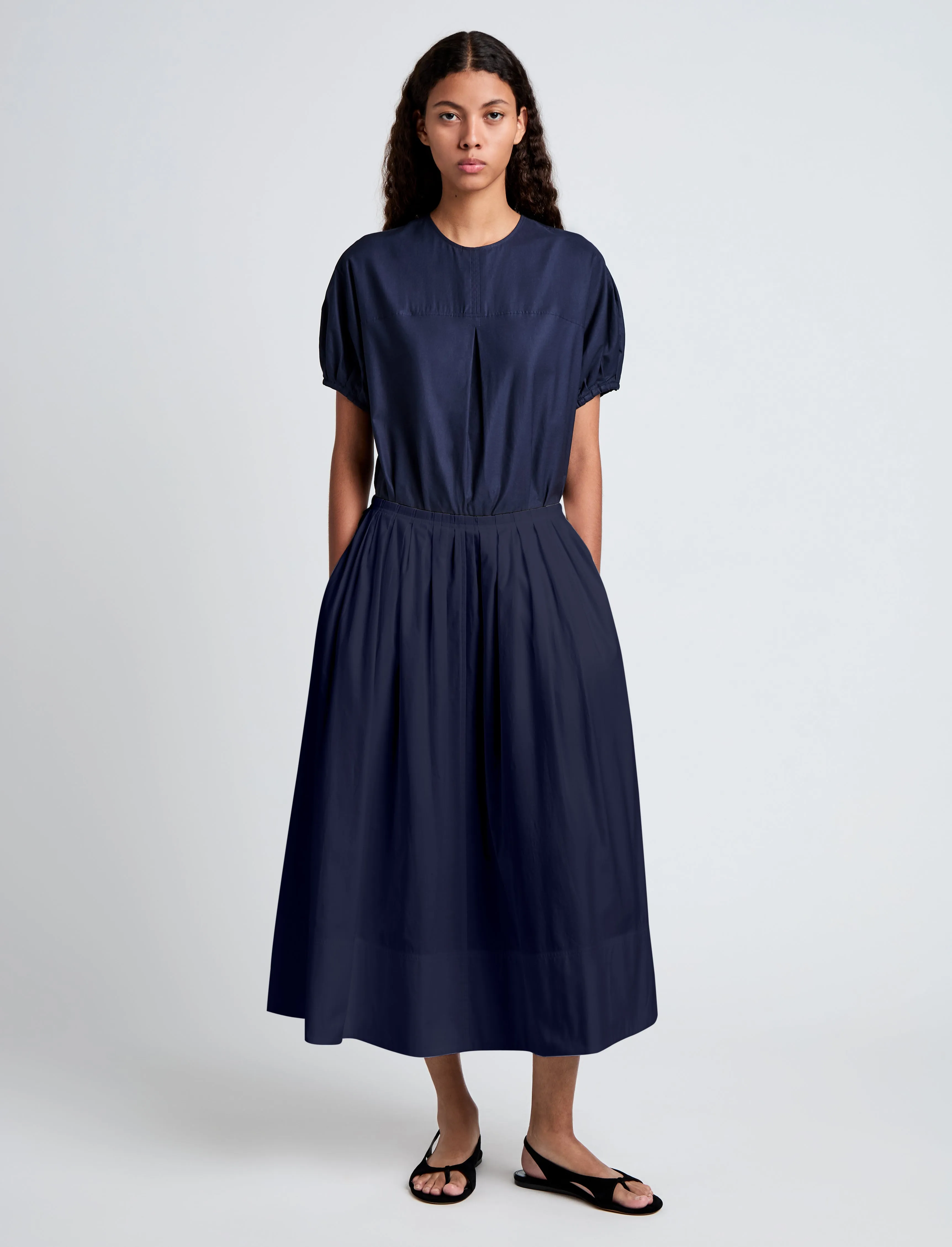 Austin Skirt In Cotton Sateen sold by Proenza Schouler product image thumbnail 2