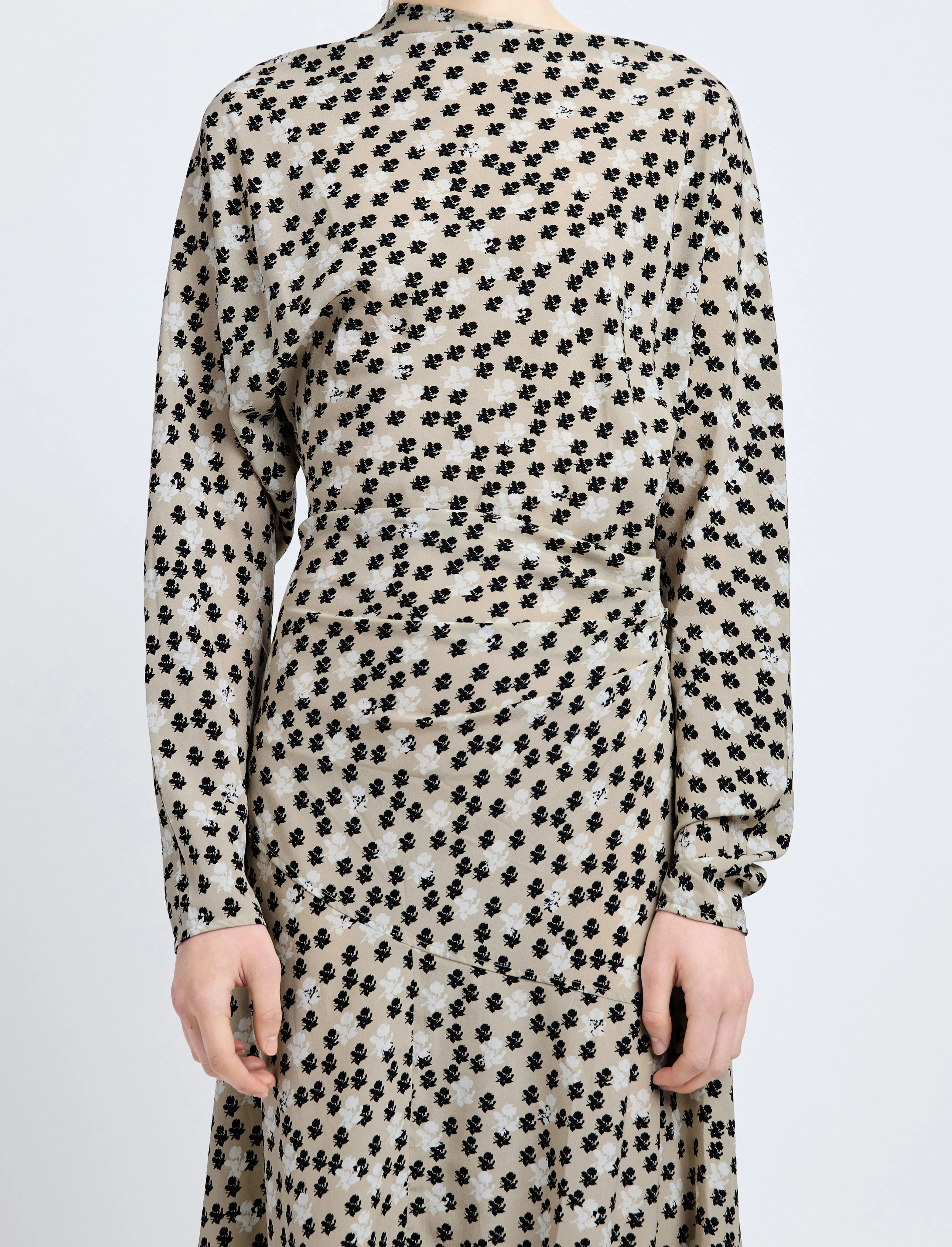 Alina Dress in Printed Silk Viscose sold by Proenza Schouler product image thumbnail 5