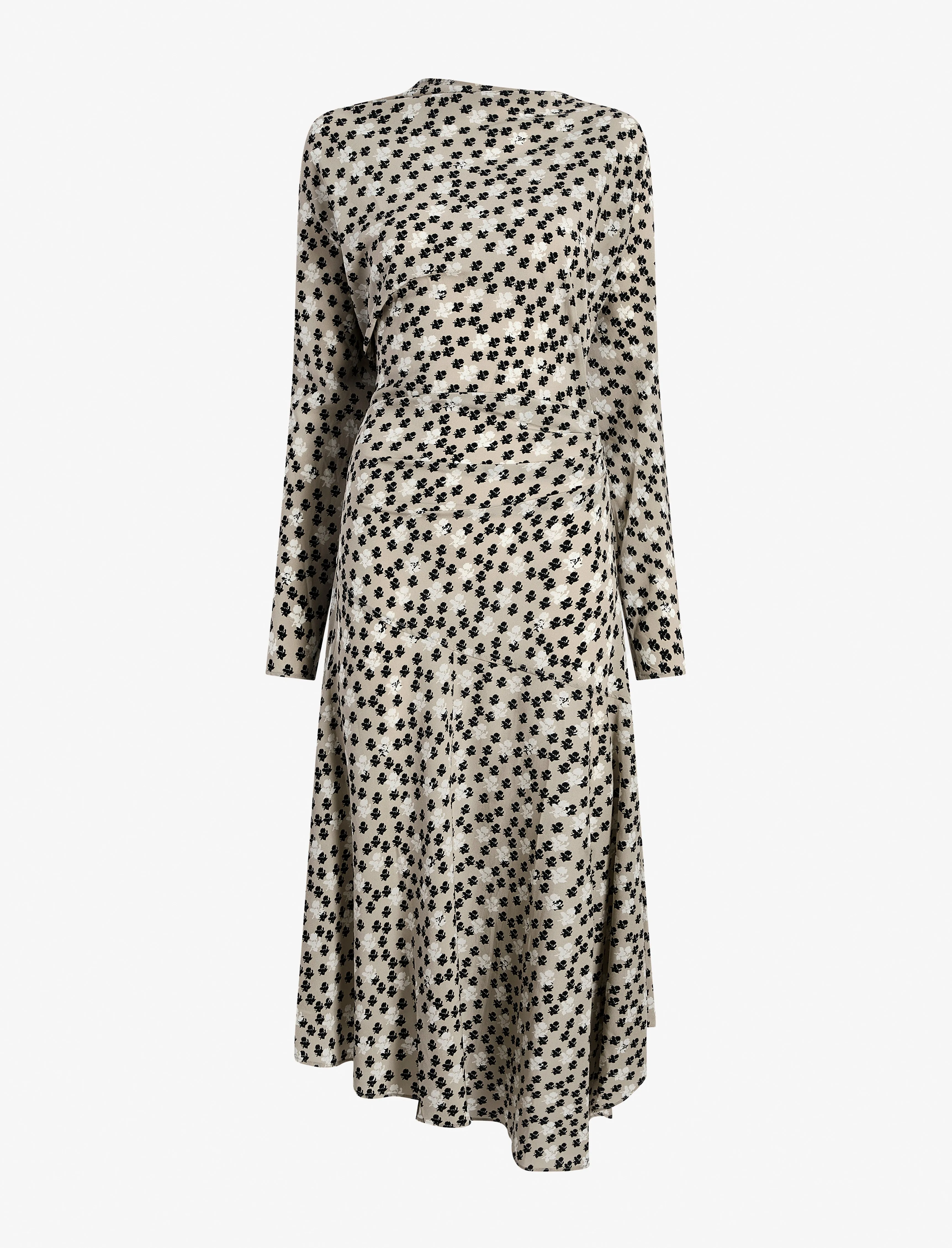 Alina Dress in Printed Silk Viscose sold by Proenza Schouler