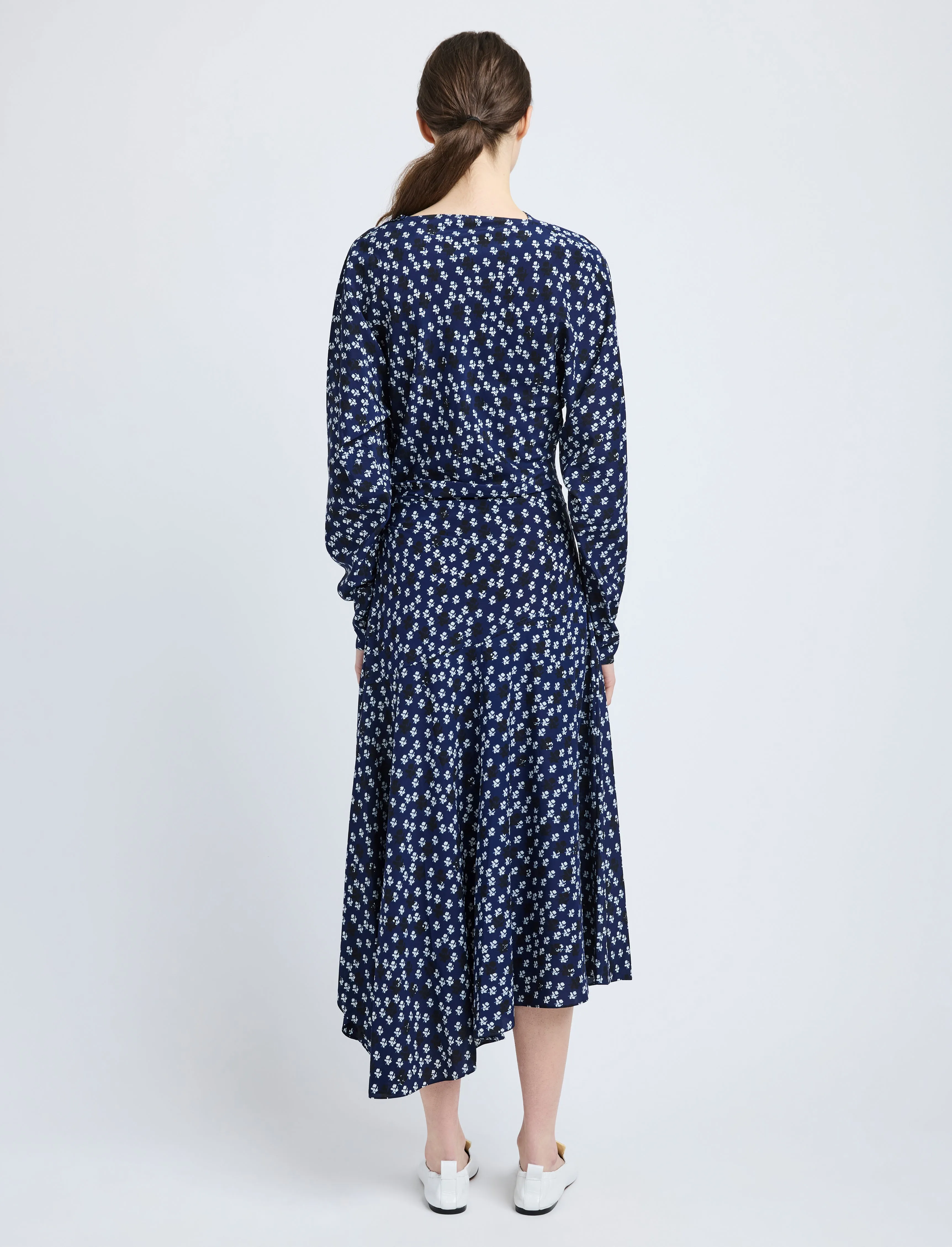 Alina Dress in Printed Silk Viscose sold by Proenza Schouler product image thumbnail 4