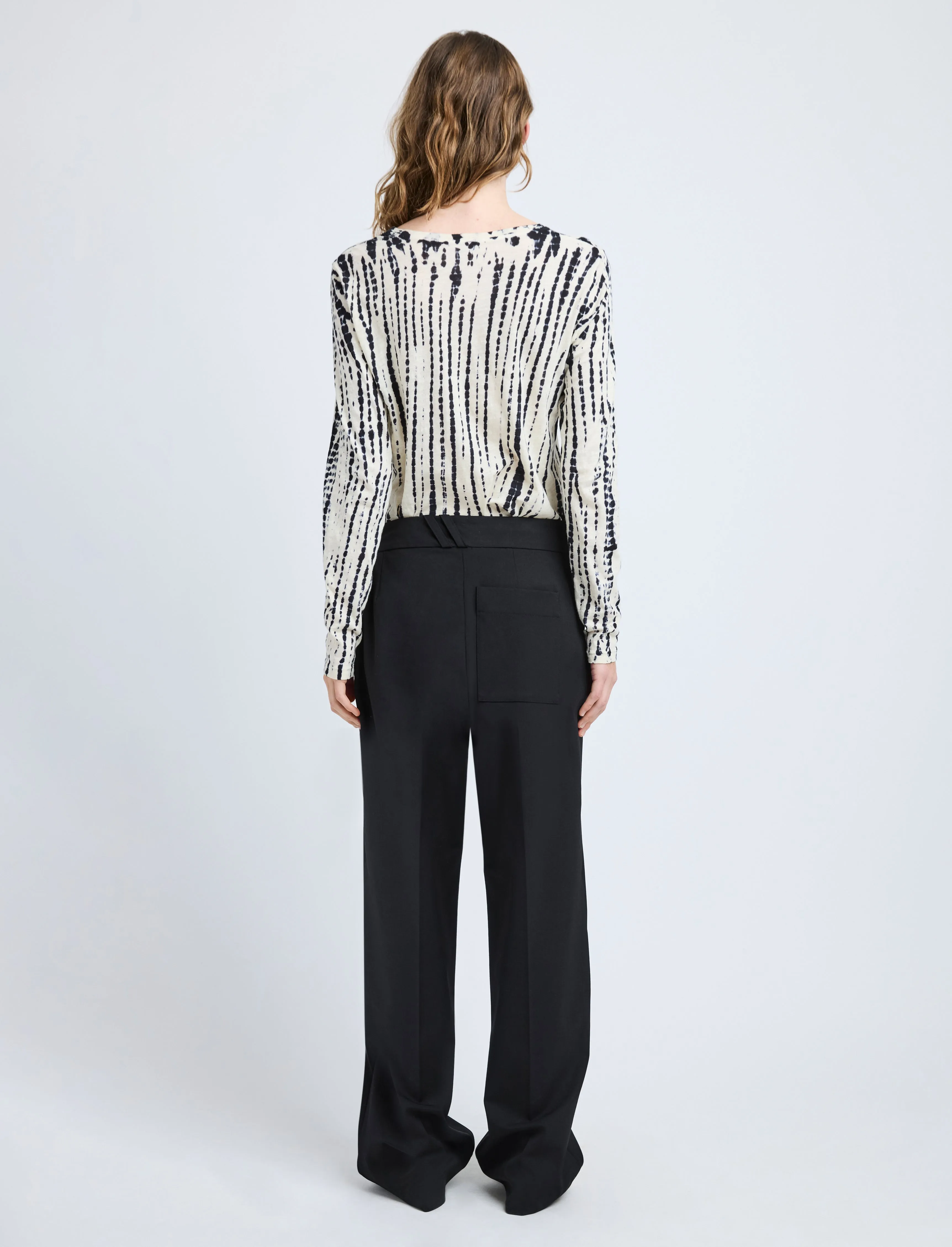 Mia T-Shirt in Tie Dye Tissue Jersey sold by Proenza Schouler product image thumbnail 5