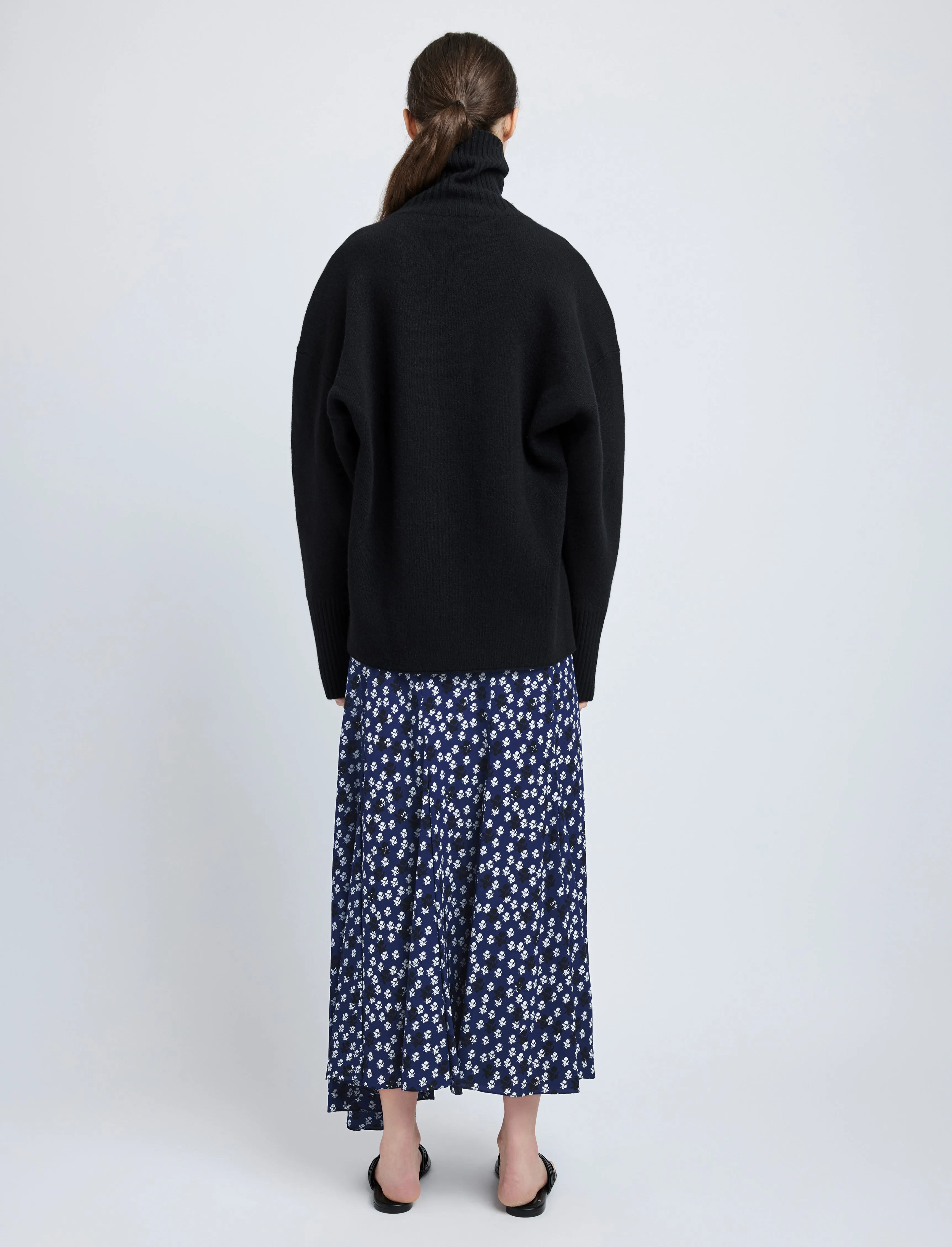 Joelle Skirt in Printed Silk Viscose sold by Proenza Schouler product image thumbnail 4