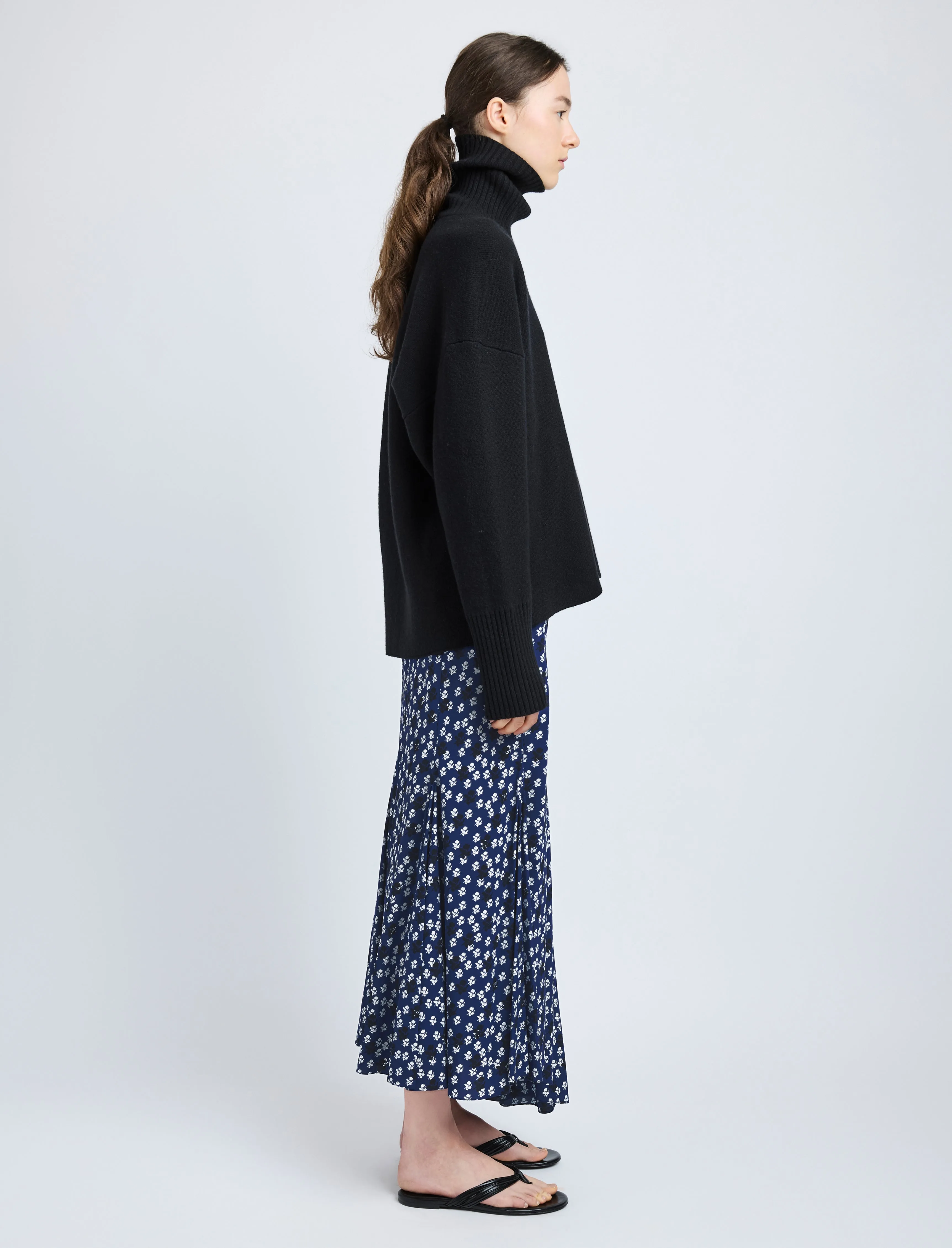 Joelle Skirt in Printed Silk Viscose sold by Proenza Schouler product image thumbnail 3