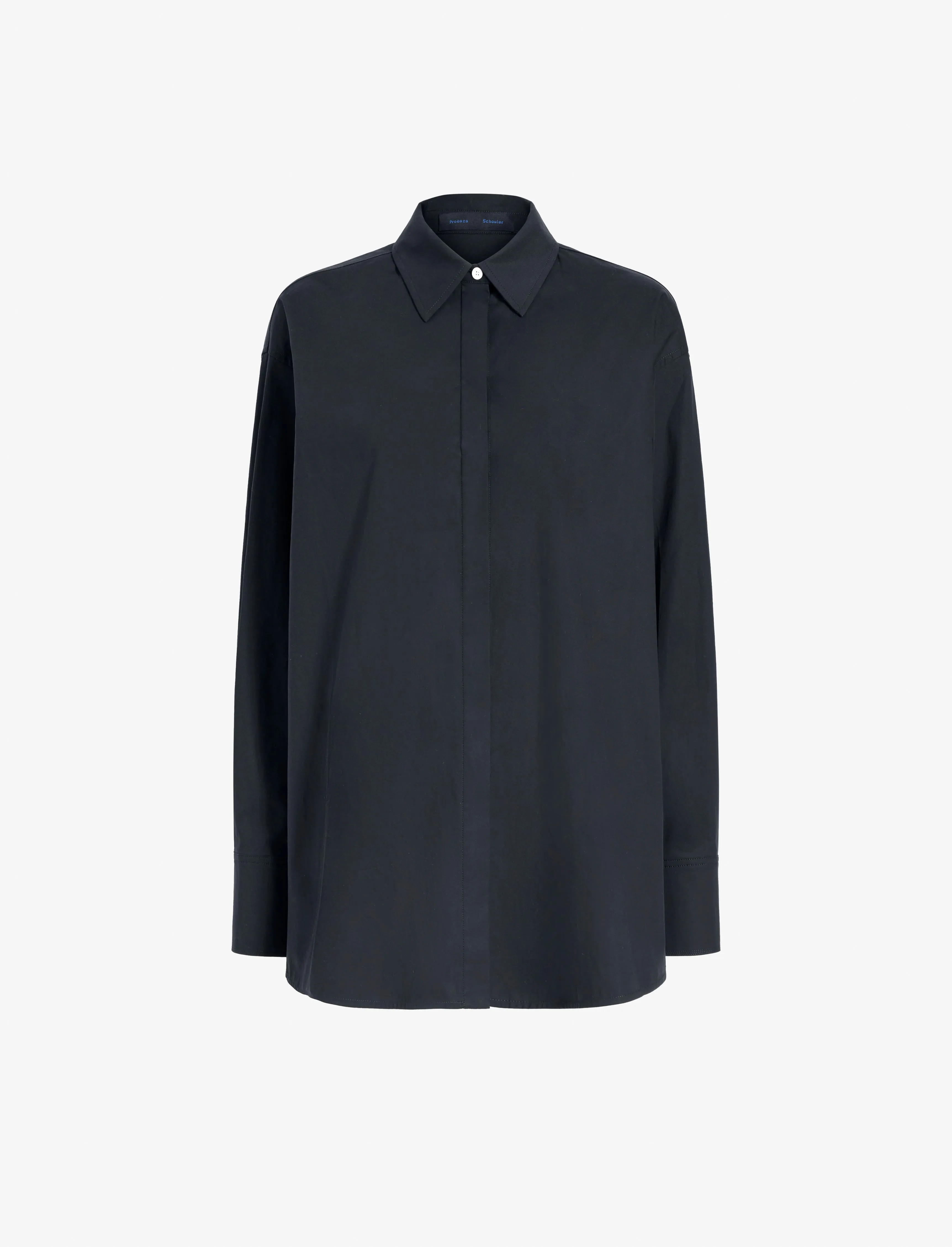 Addy Shirt in Compact Cotton Poplin sold by Proenza Schouler