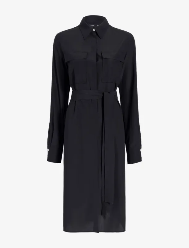 McKenna Dress in Stretch Silk Viscose sold by Proenza Schouler