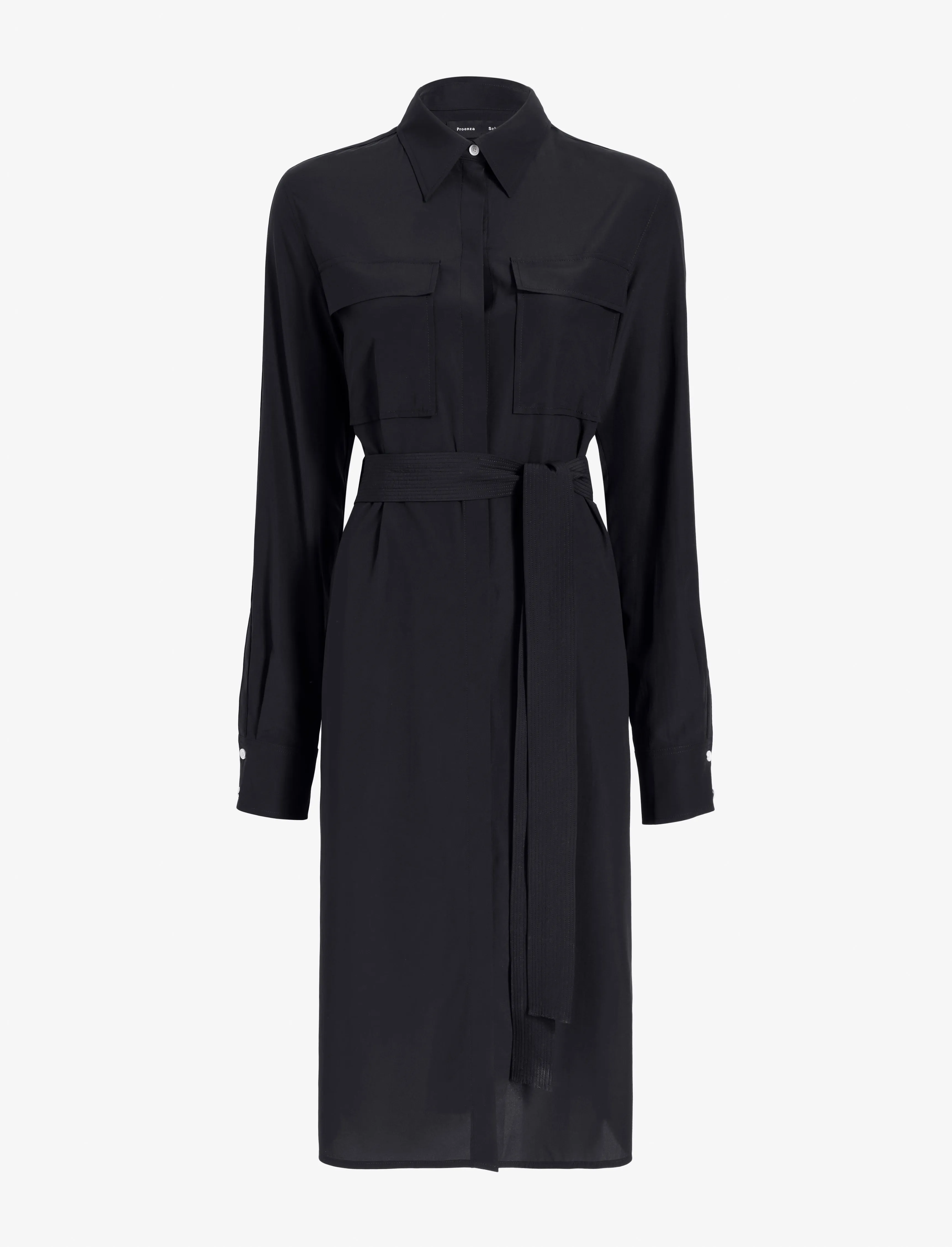 McKenna Dress in Stretch Silk Viscose sold by Proenza Schouler