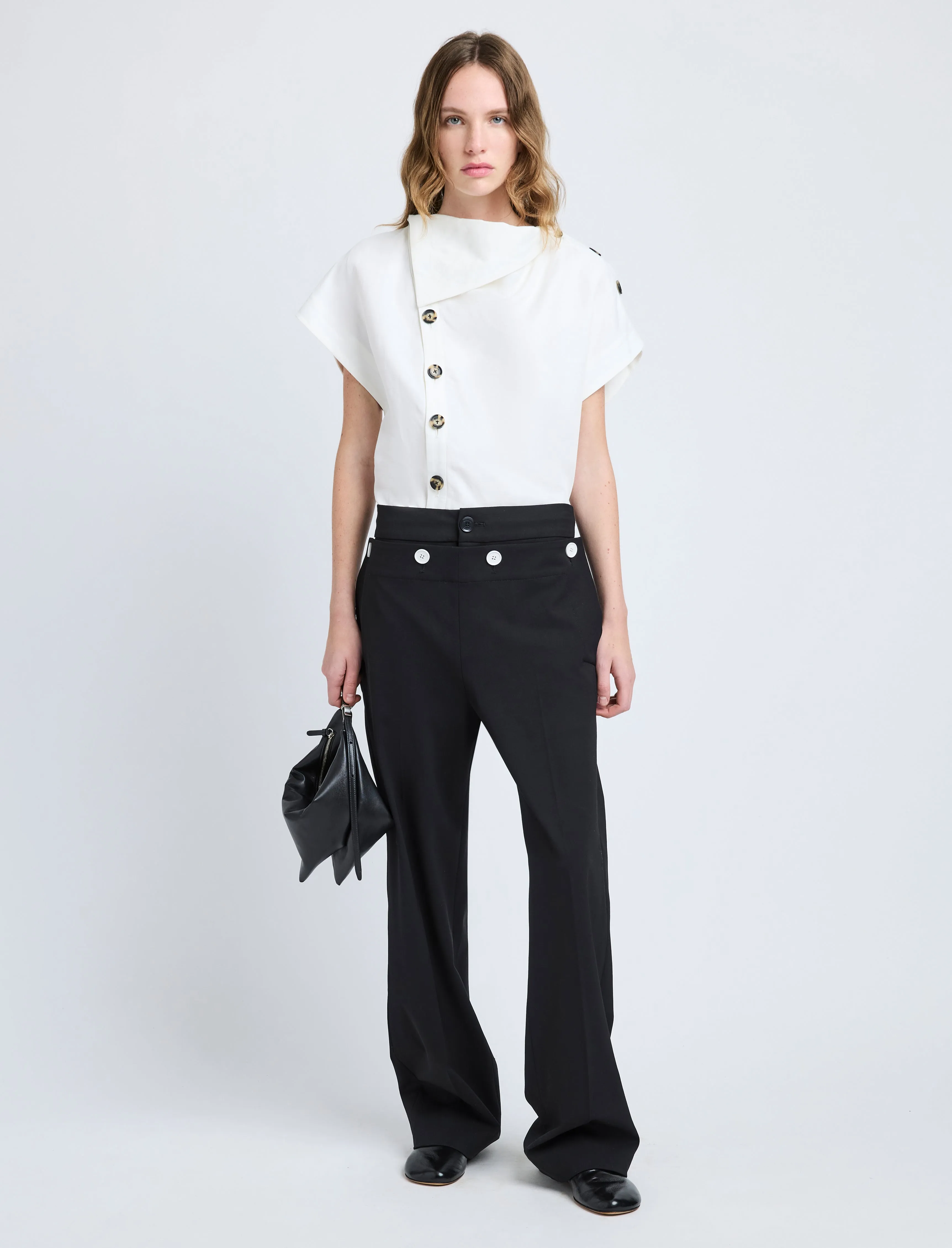 Zion Top in Linen Viscose sold by Proenza Schouler product image thumbnail 3