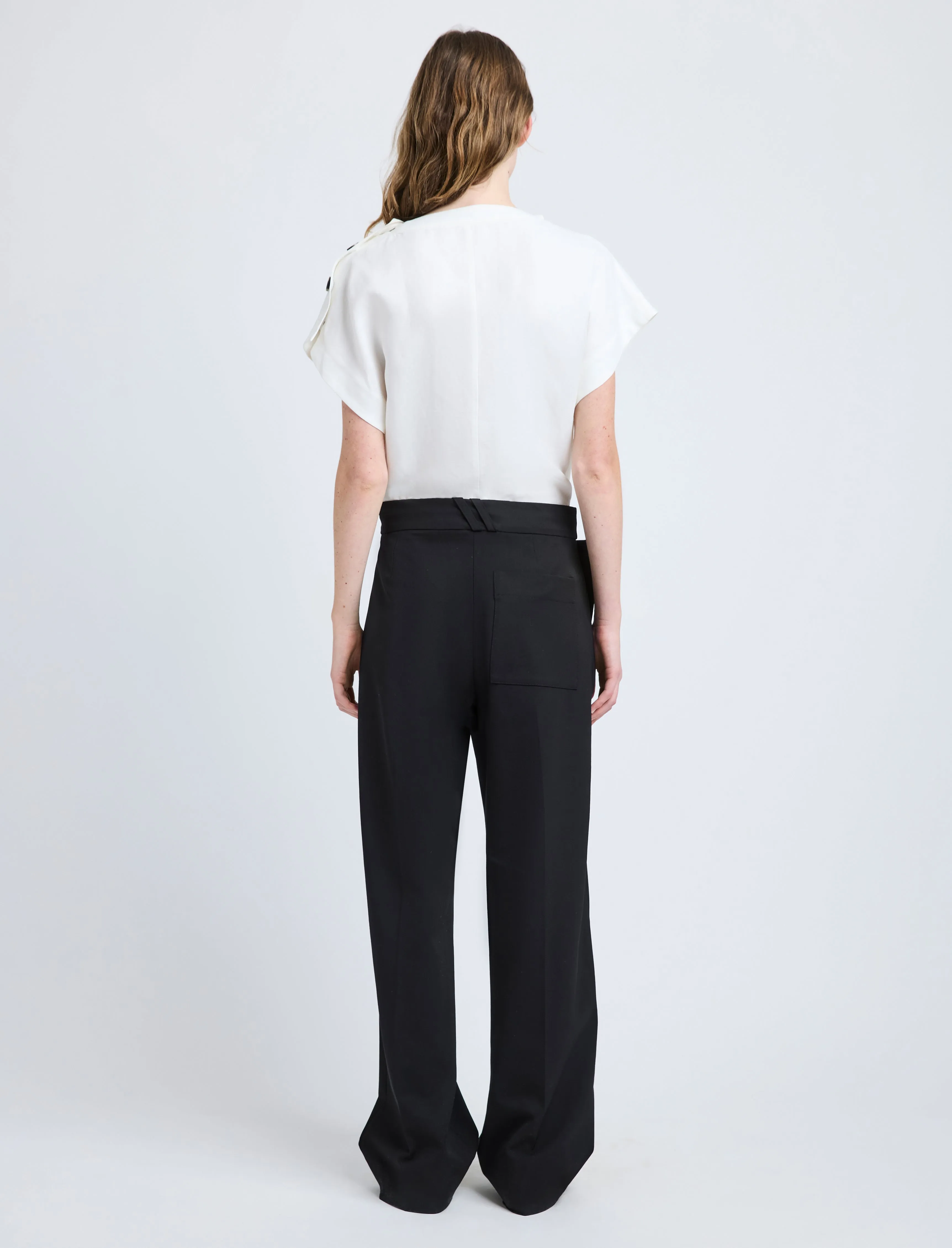 Zion Top in Linen Viscose sold by Proenza Schouler product image thumbnail 5
