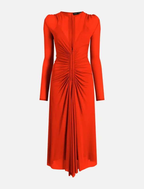 Kerstin Dress in Crepe Jersey sold by Proenza Schouler