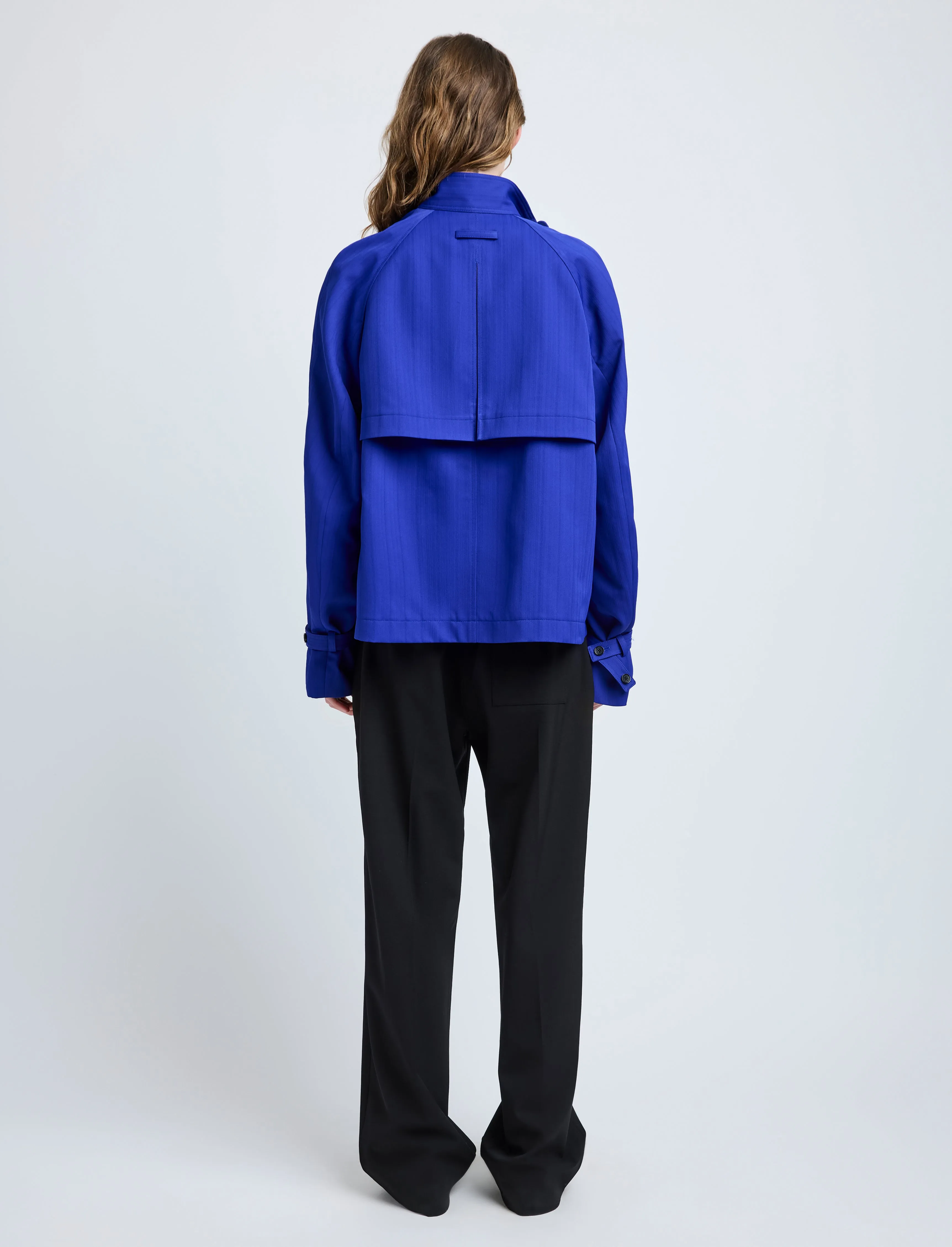 Larissa Jacket in Technical Nylon Jacquard sold by Proenza Schouler product image thumbnail 5