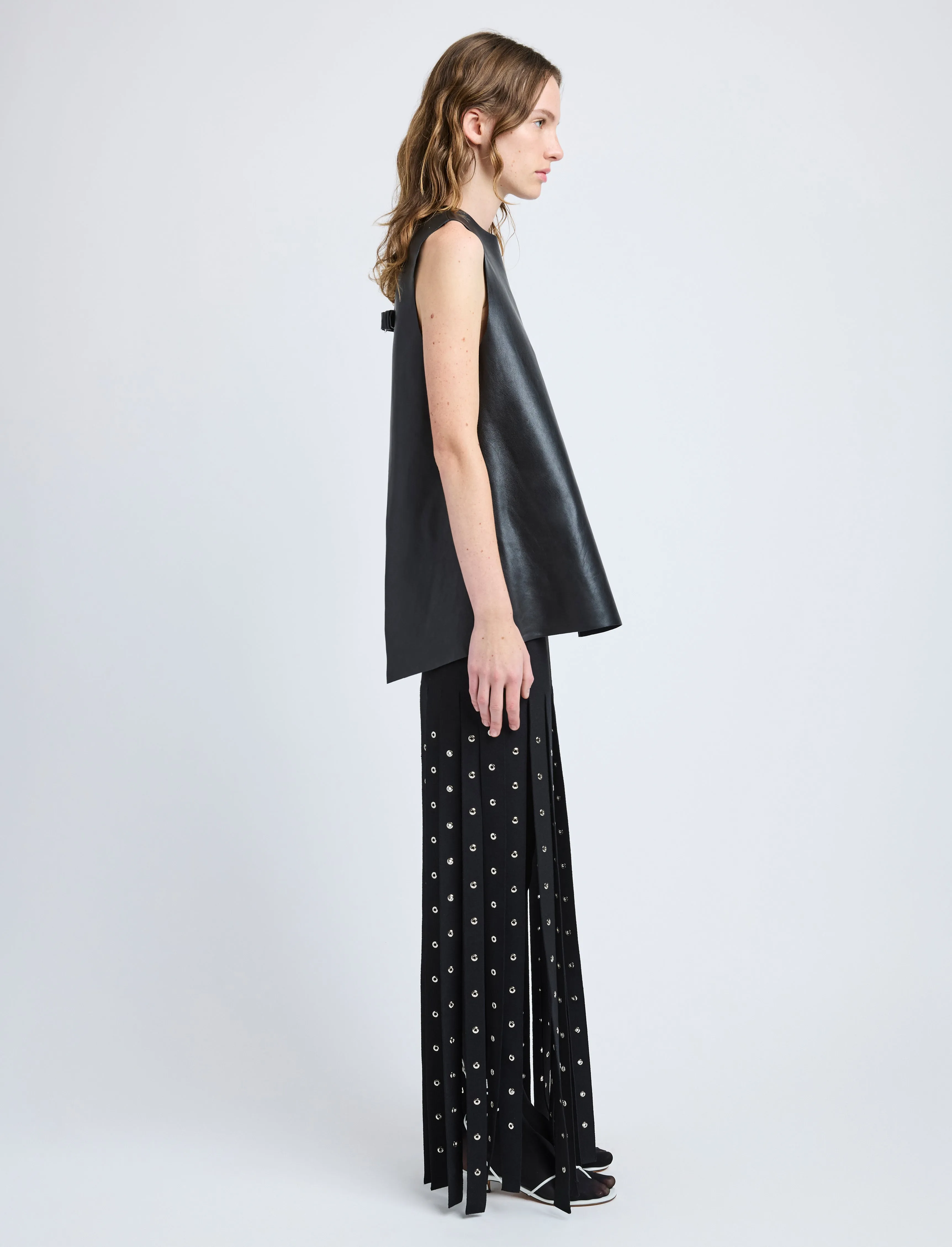 Effe Skirt in Compact Viscose Knit sold by Proenza Schouler product image thumbnail 3