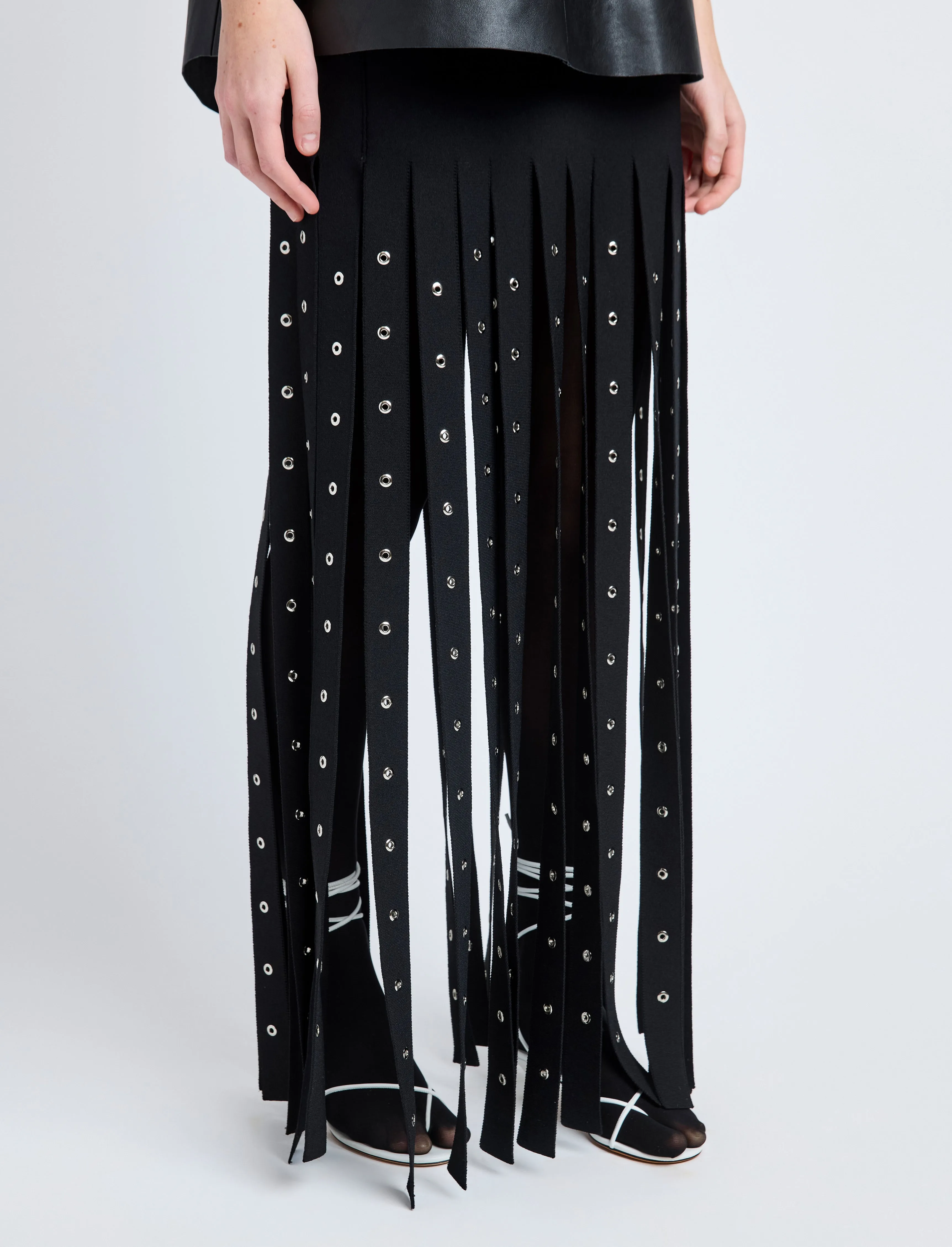 Effe Skirt in Compact Viscose Knit sold by Proenza Schouler product image thumbnail 5