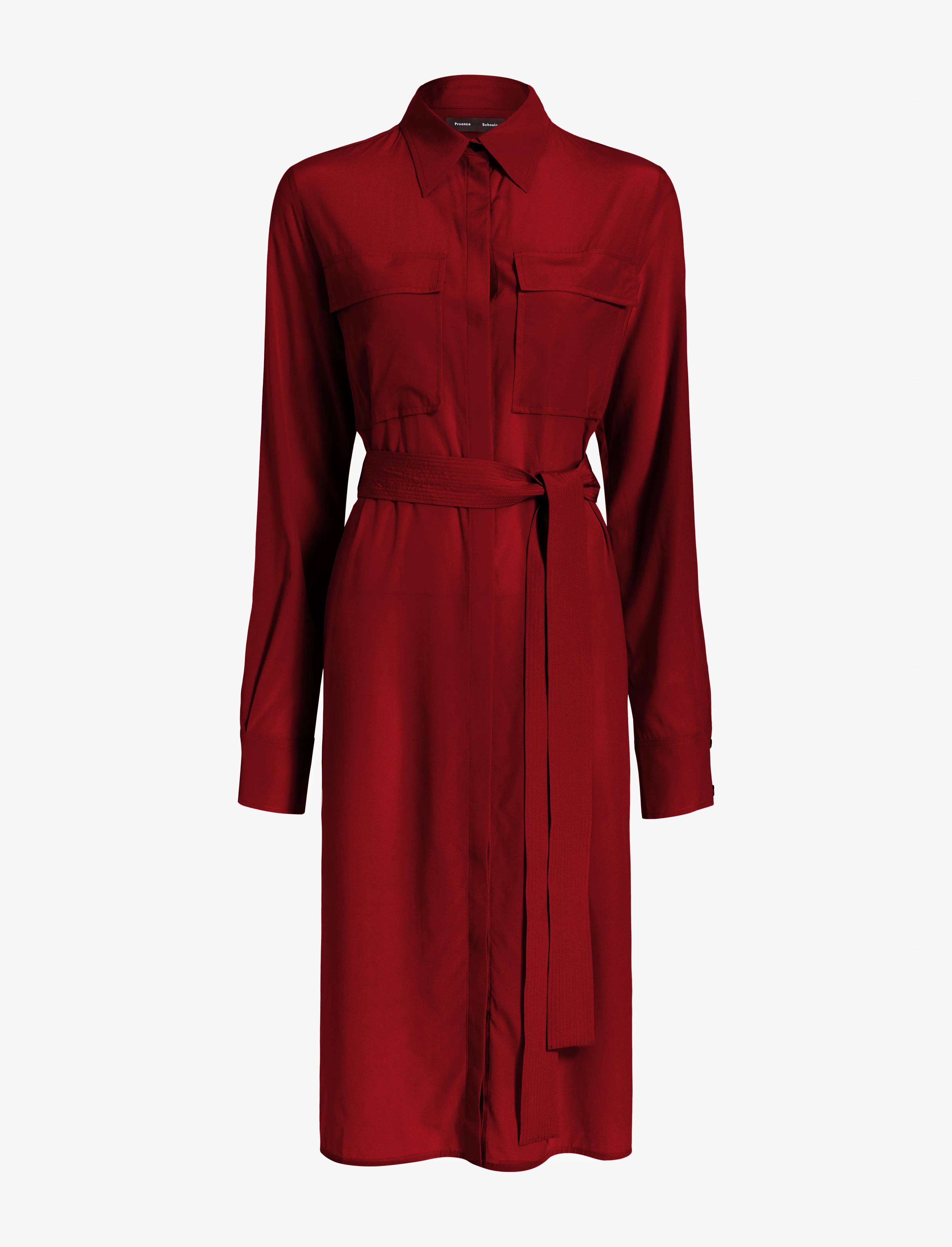 McKenna Dress in Stretch Silk Viscose sold by Proenza Schouler