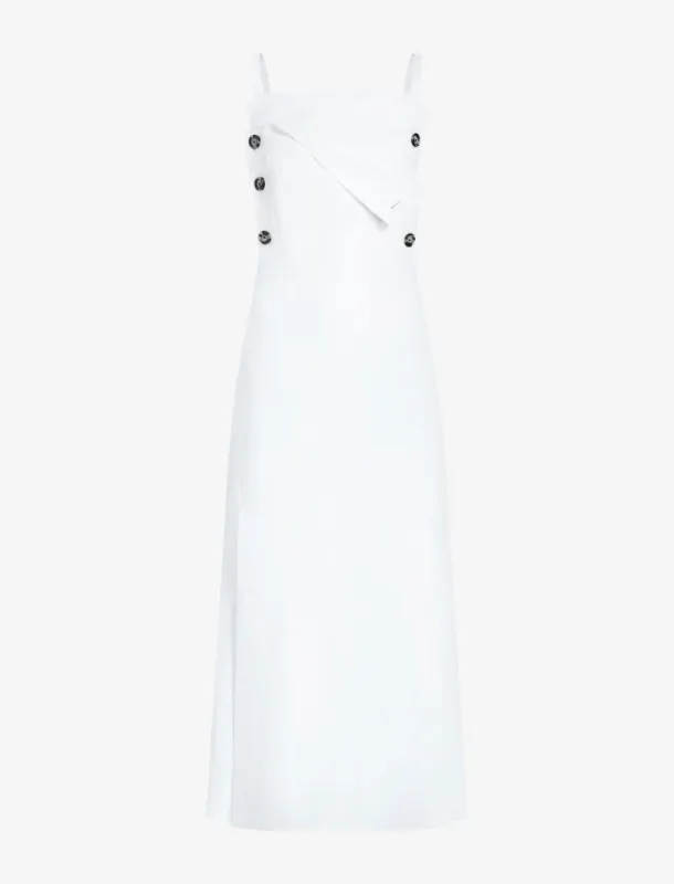 Candice Dress in Linen Viscose made by Proenza Schouler