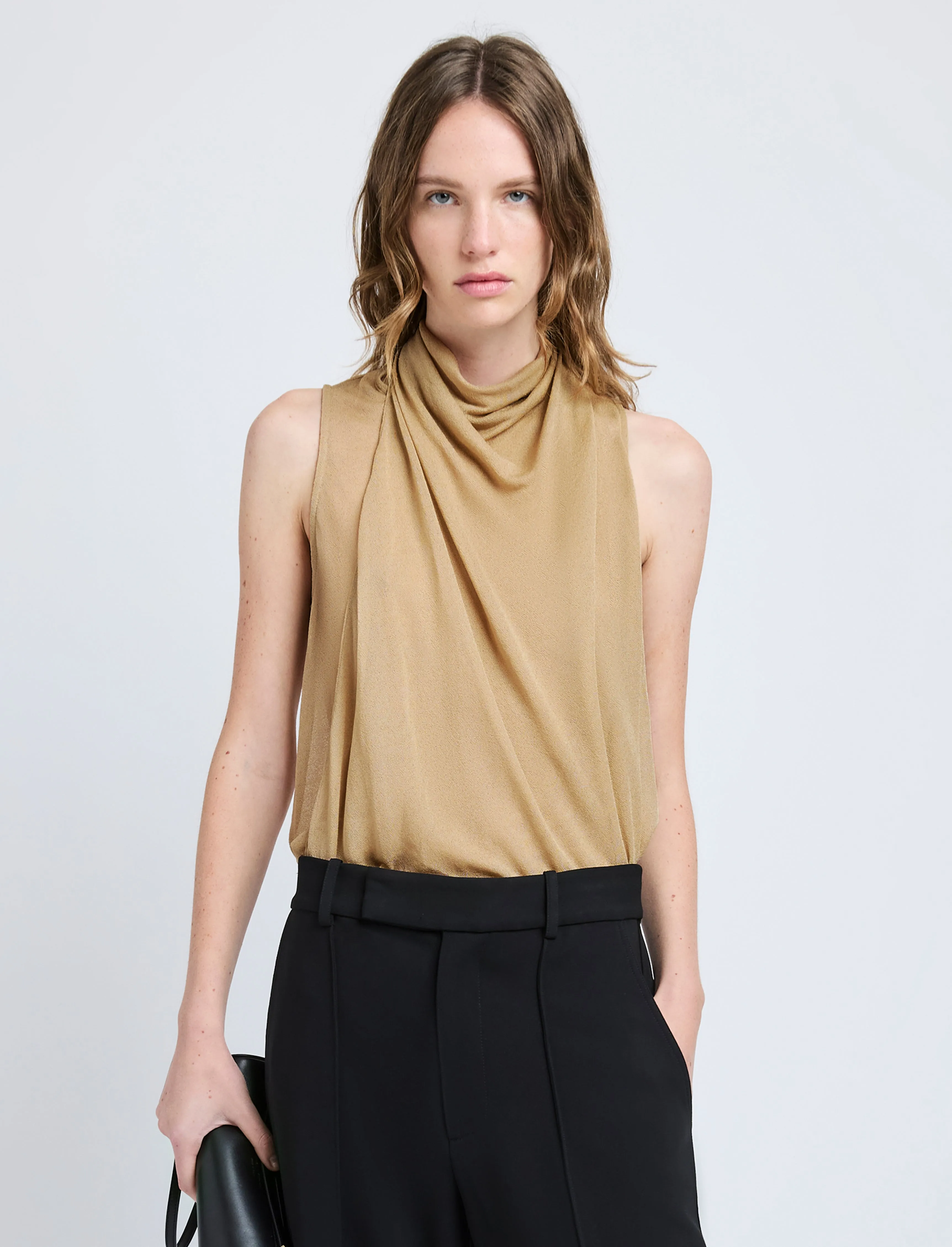 Sage Top in Crepe Jersey sold by Proenza Schouler product image thumbnail 2