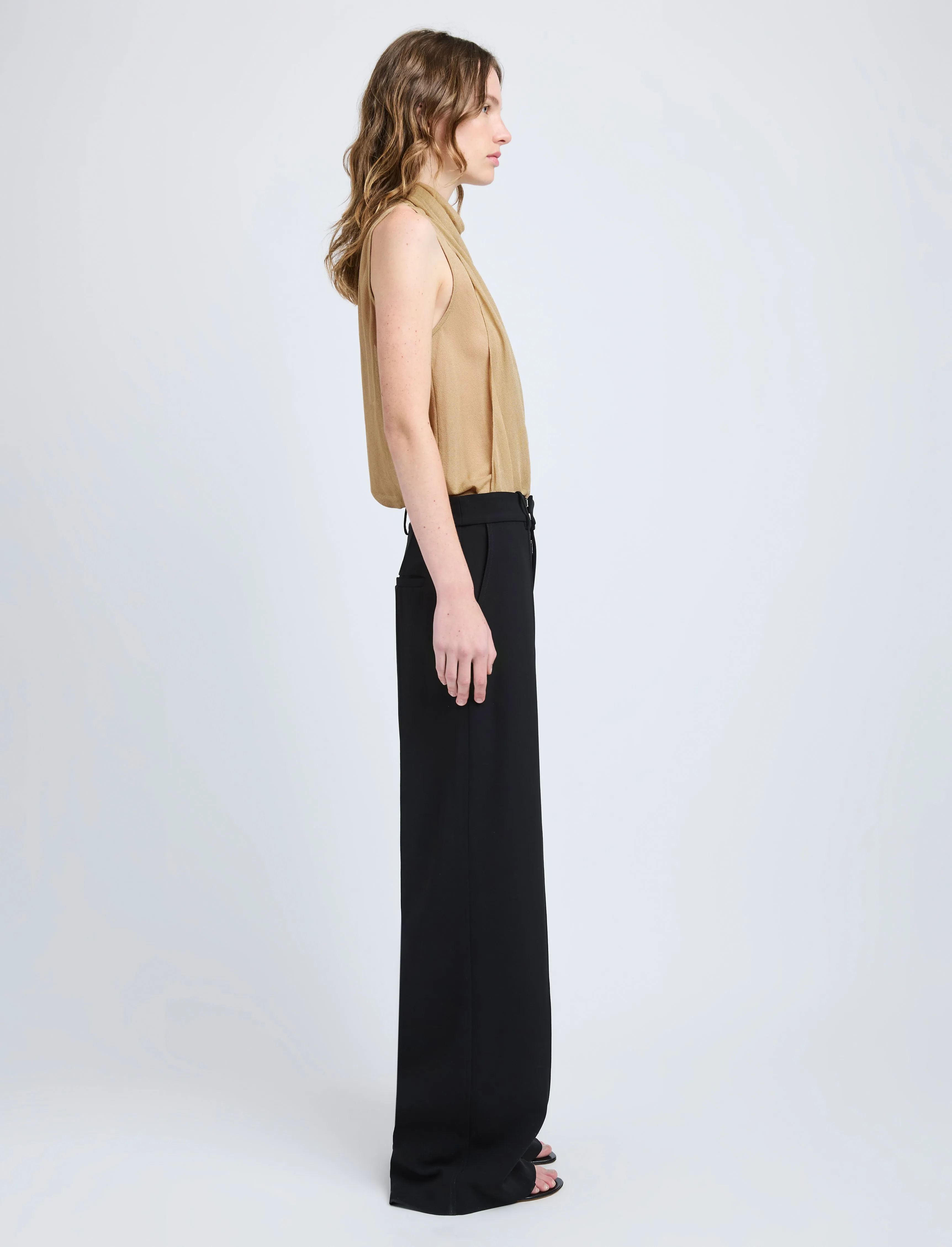 Sage Top in Crepe Jersey sold by Proenza Schouler product image thumbnail 4