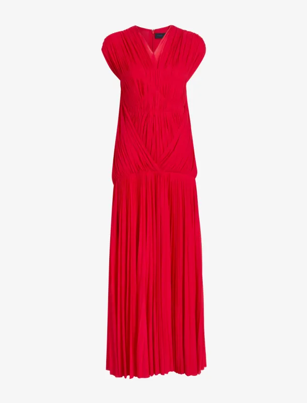 Rumi Dress in Pleated Jersey sold by Proenza Schouler