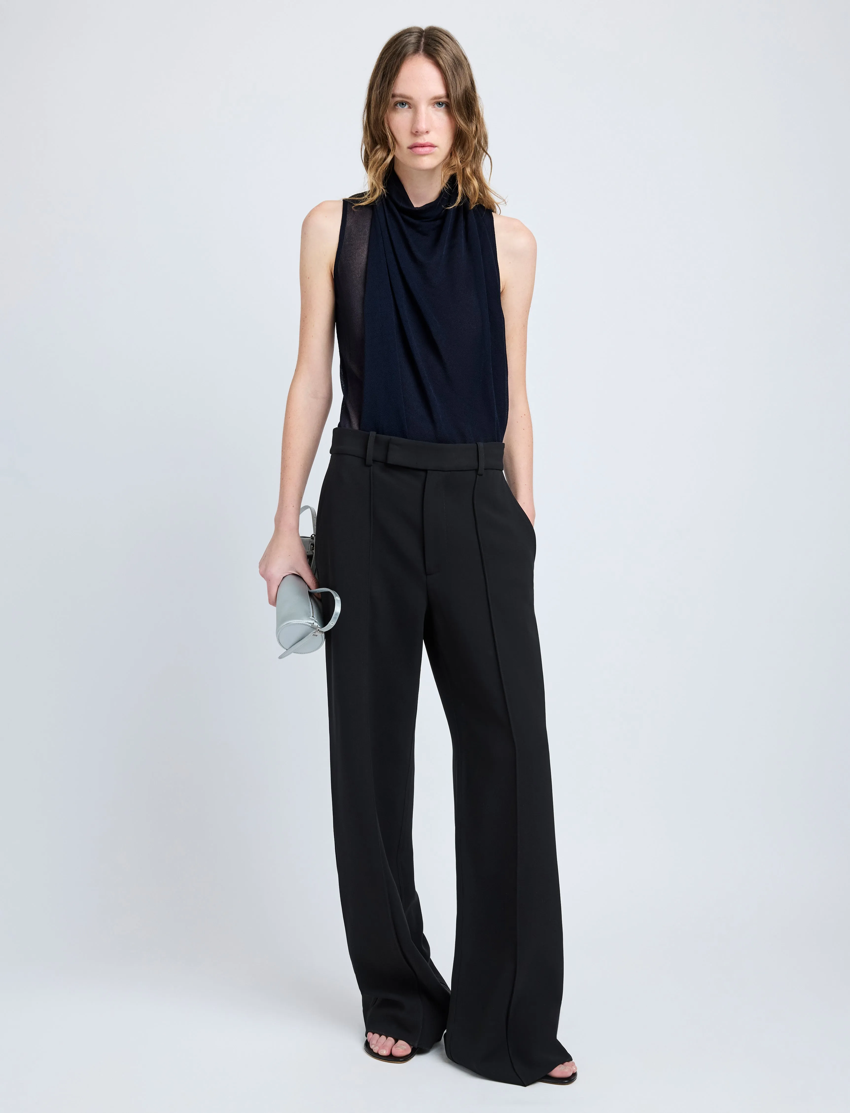 Sage Top in Crepe Jersey sold by Proenza Schouler product image thumbnail 3