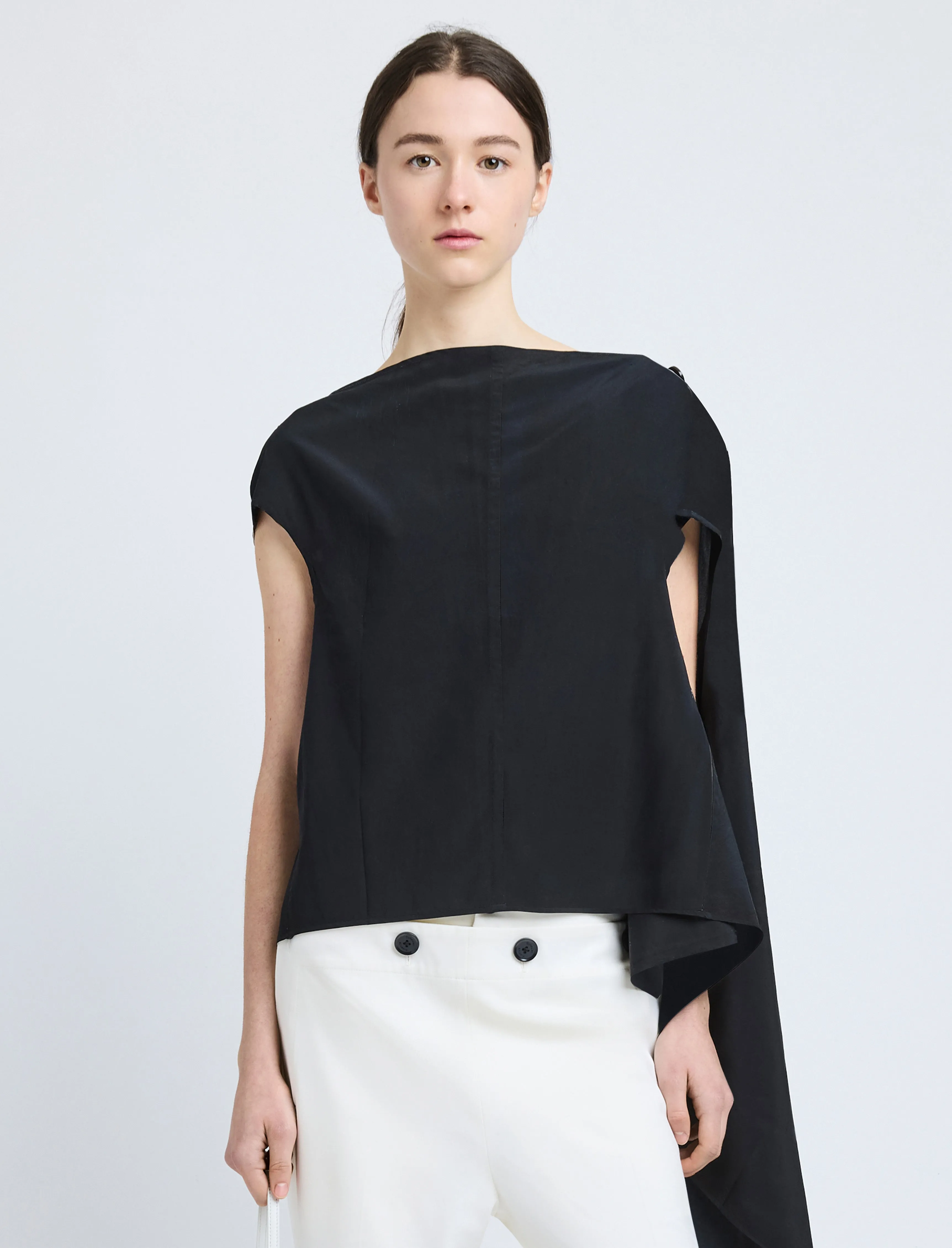 Ondine Top in Stretch Silk Viscose sold by Proenza Schouler product image thumbnail 2