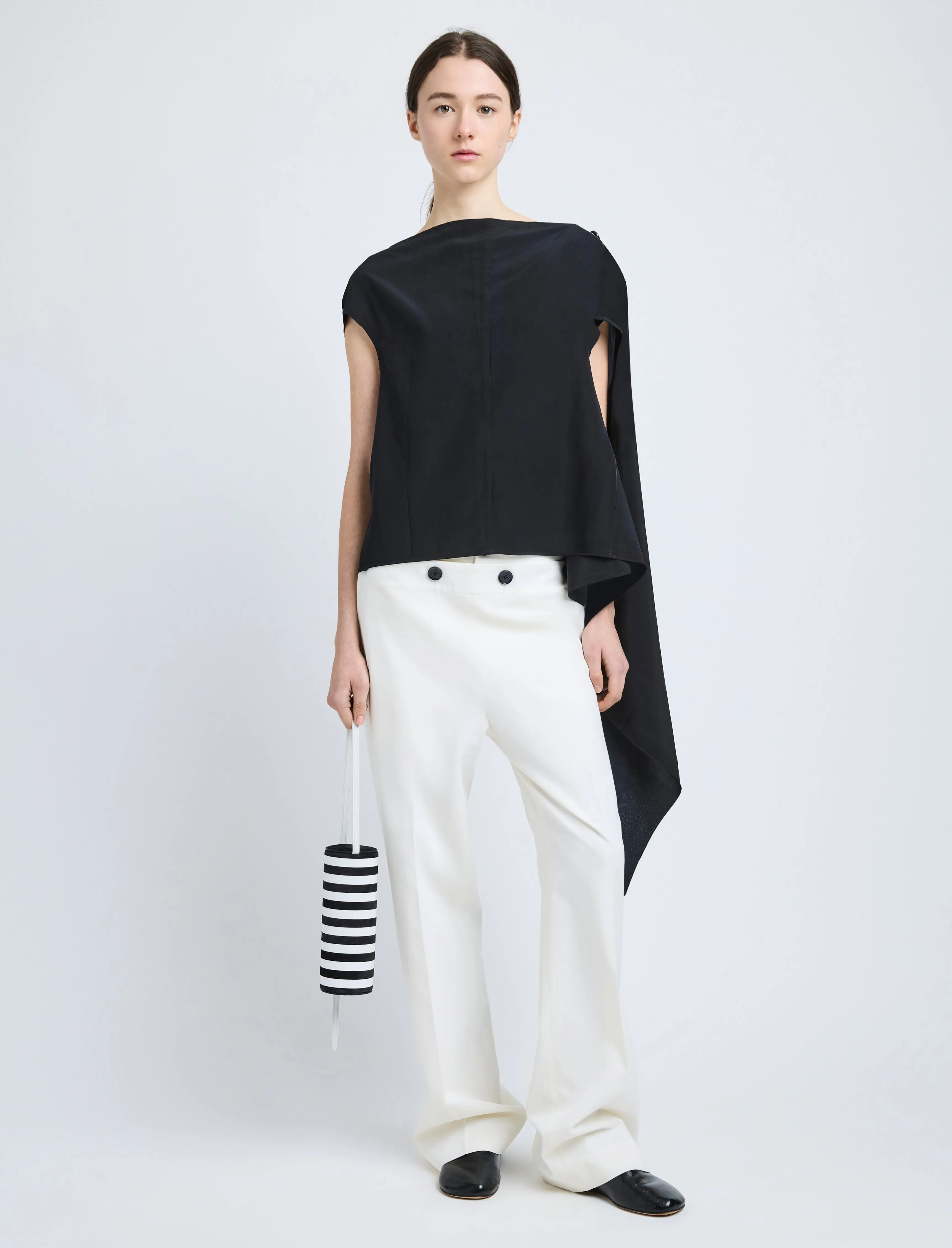 Ondine Top in Stretch Silk Viscose sold by Proenza Schouler product image thumbnail 3
