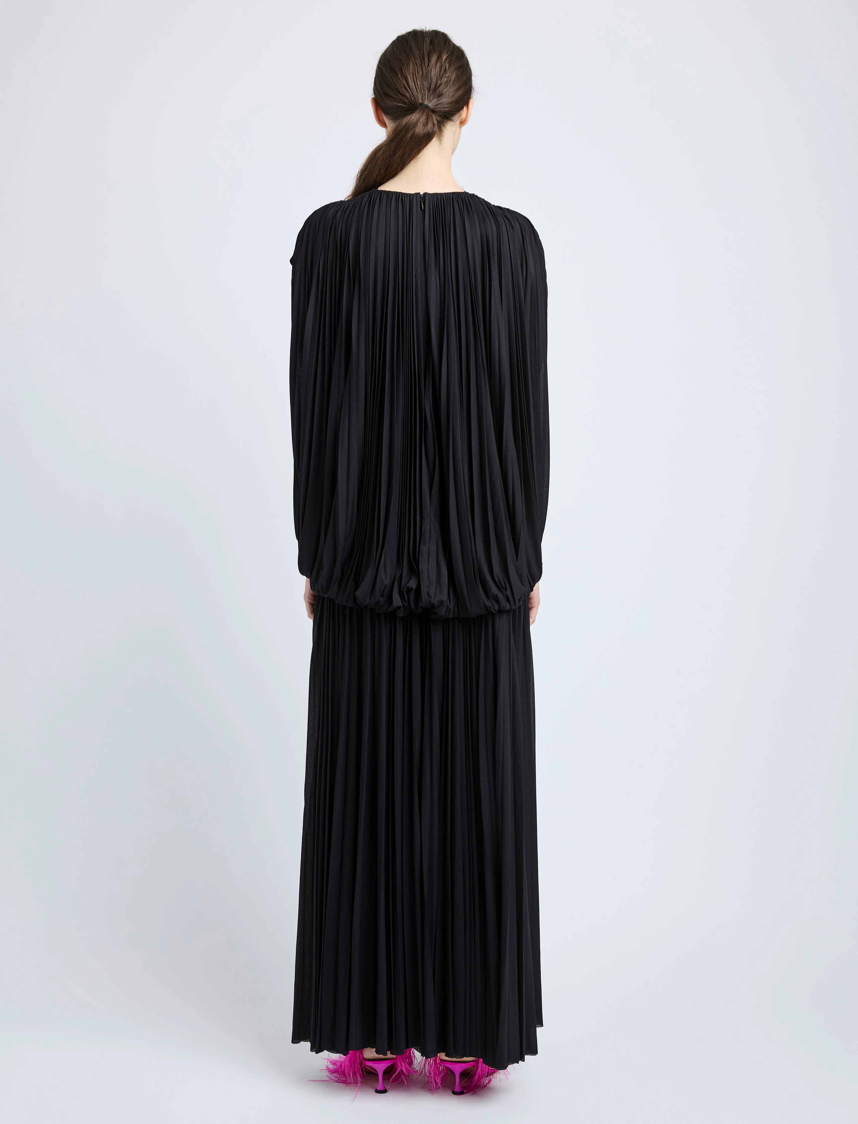 Rumi Dress in Pleated Jersey sold by Proenza Schouler product image thumbnail 4