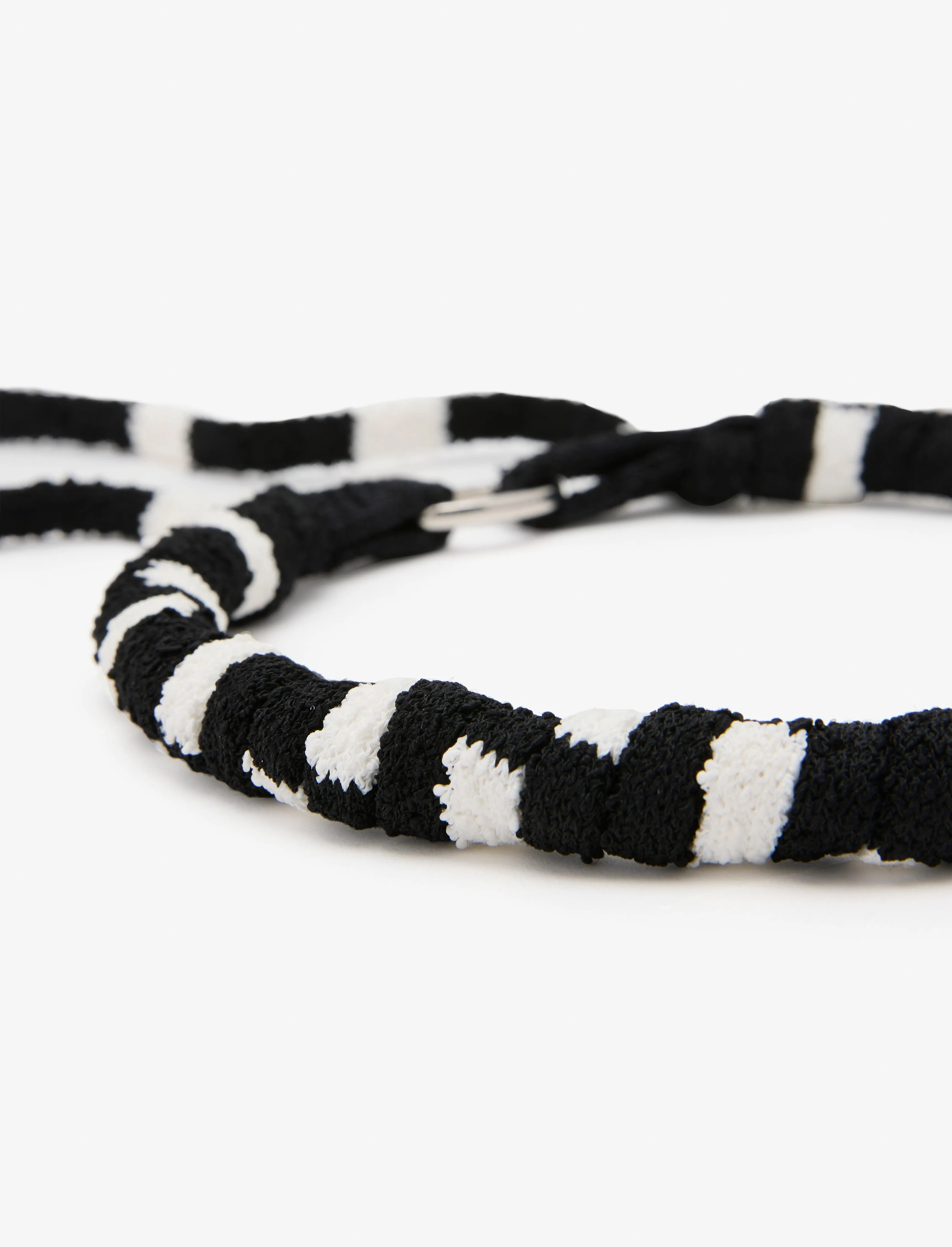 Striped Knit Rolo Necklace sold by Proenza Schouler product image thumbnail 4
