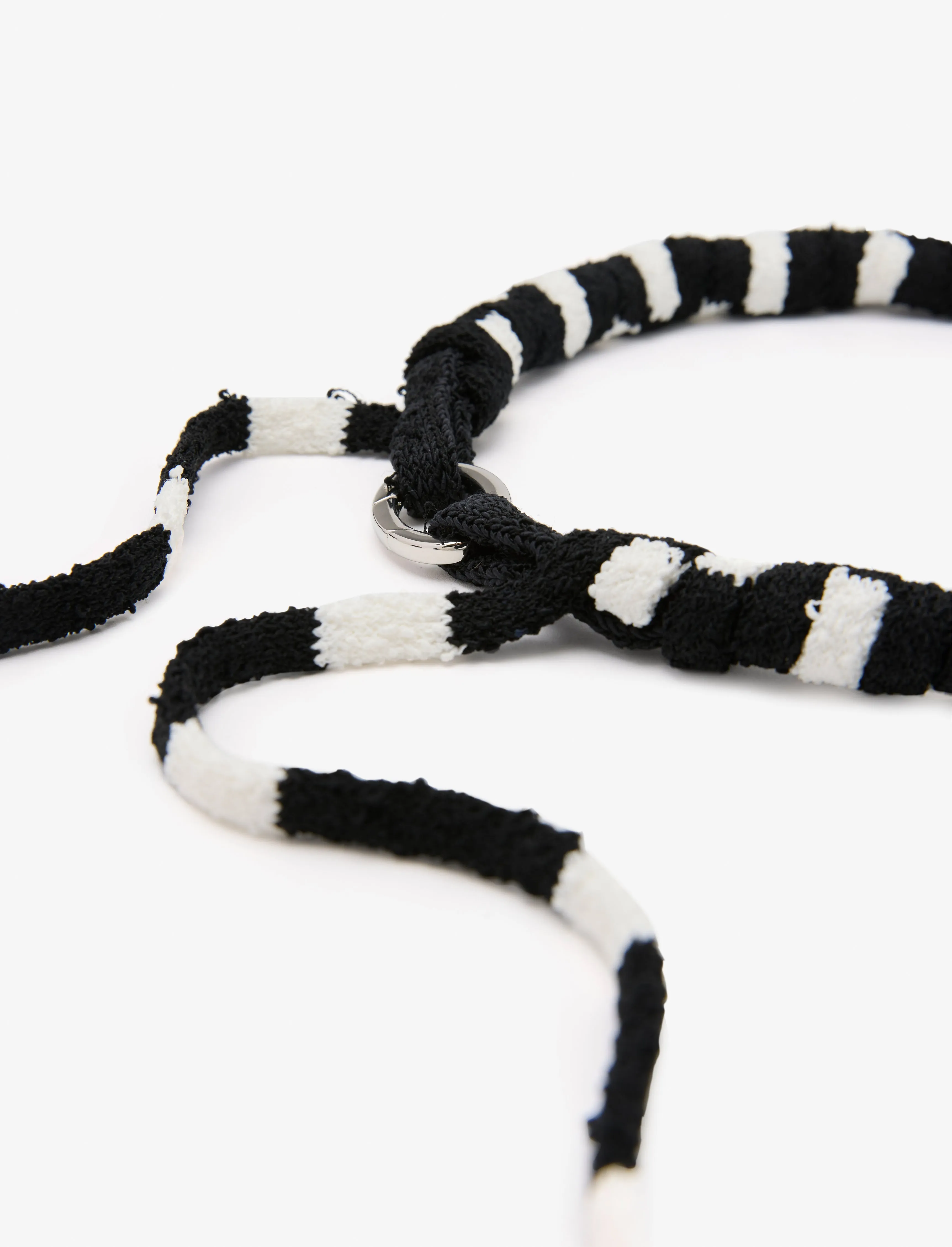 Striped Knit Rolo Necklace sold by Proenza Schouler product image thumbnail 5