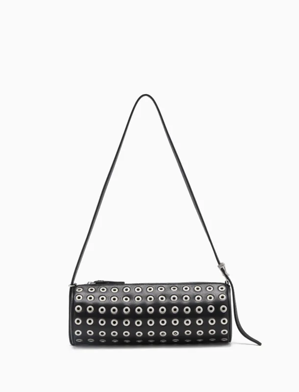 Silo Bag in Eyelet Covered Nappa sold by Proenza Schouler