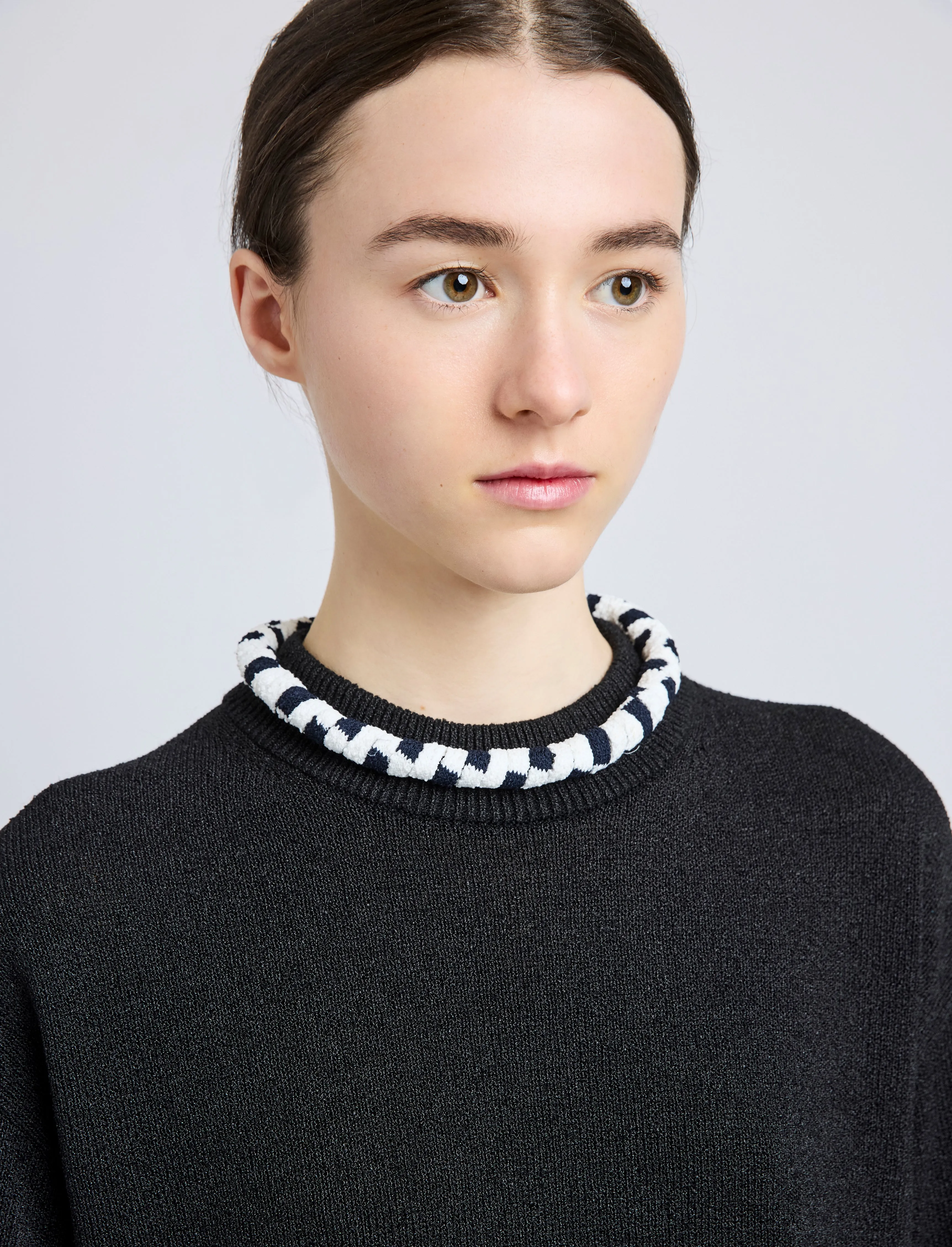 Striped Knit Rolo Necklace sold by Proenza Schouler product image thumbnail 2