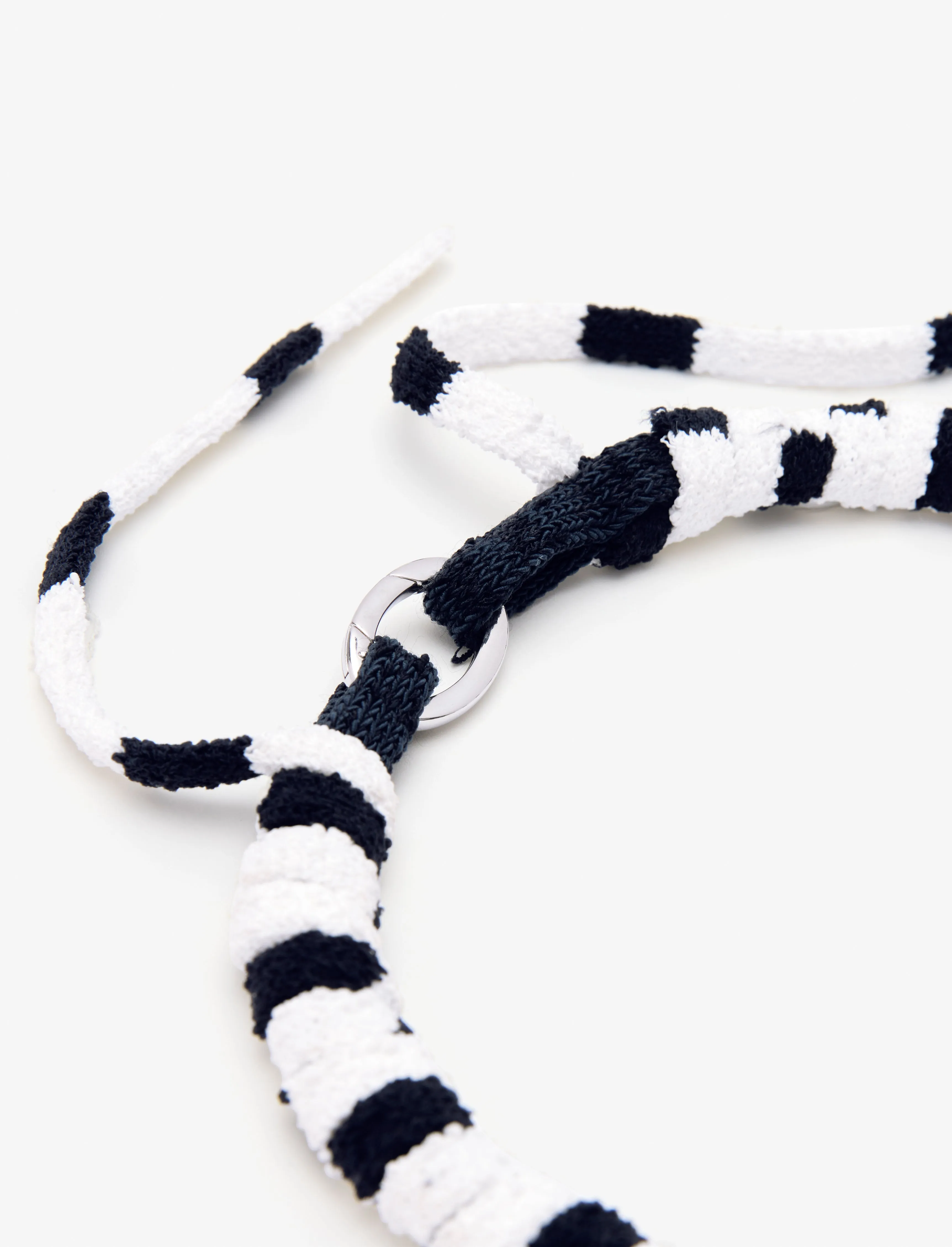 Striped Knit Rolo Necklace sold by Proenza Schouler product image thumbnail 4