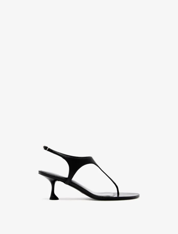 Tee Thong Sandals in Slick Nappa sold by Proenza Schouler