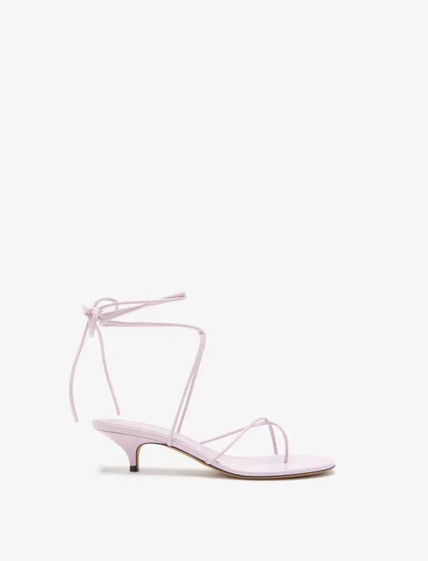 Slash Tie Sandals in Capretto Leather made by Proenza Schouler