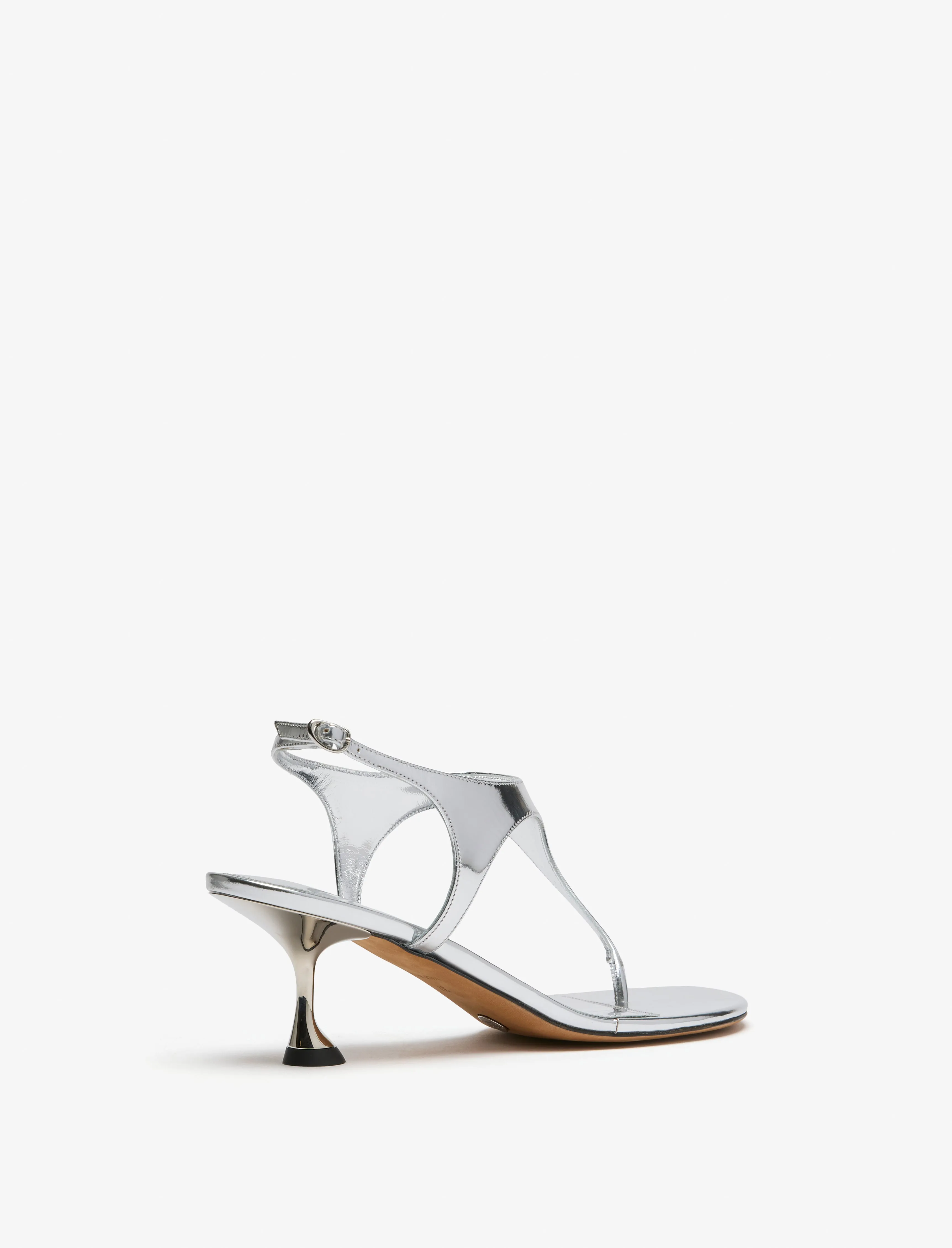 Tee Thong Sandals in Mirrored Metallic sold by Proenza Schouler product image thumbnail 3