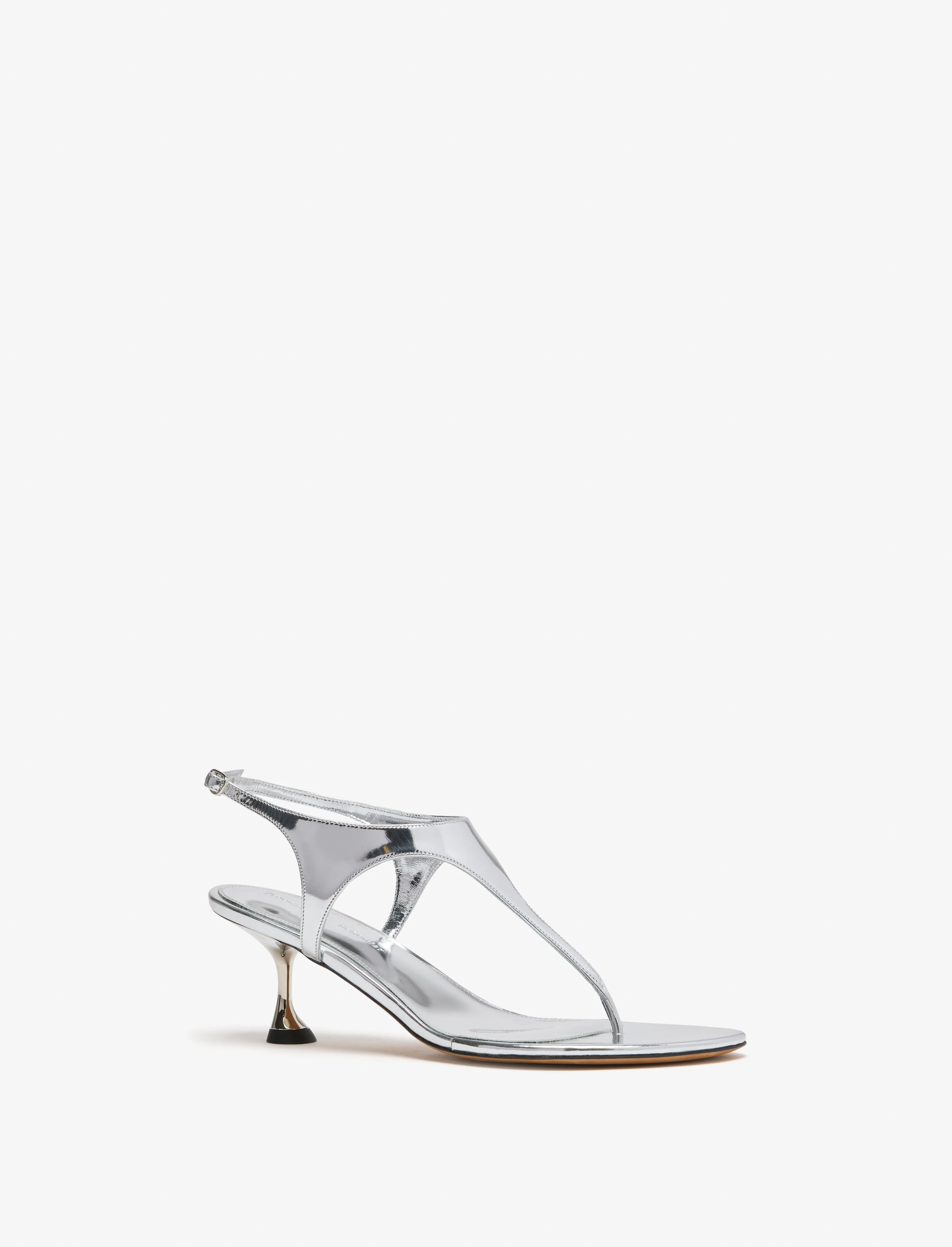 Tee Thong Sandals in Mirrored Metallic sold by Proenza Schouler product image thumbnail 2