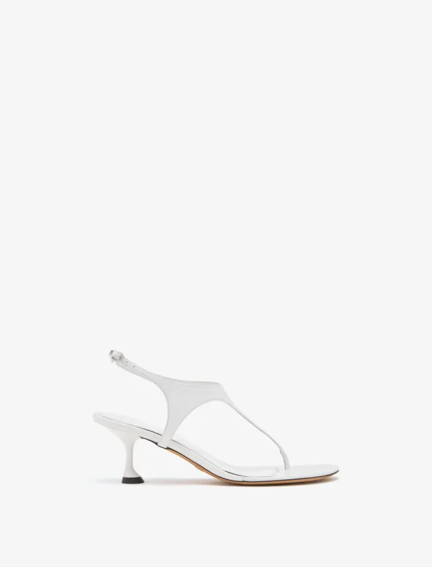 Tee Thong Sandals in Slick Nappa sold by Proenza Schouler