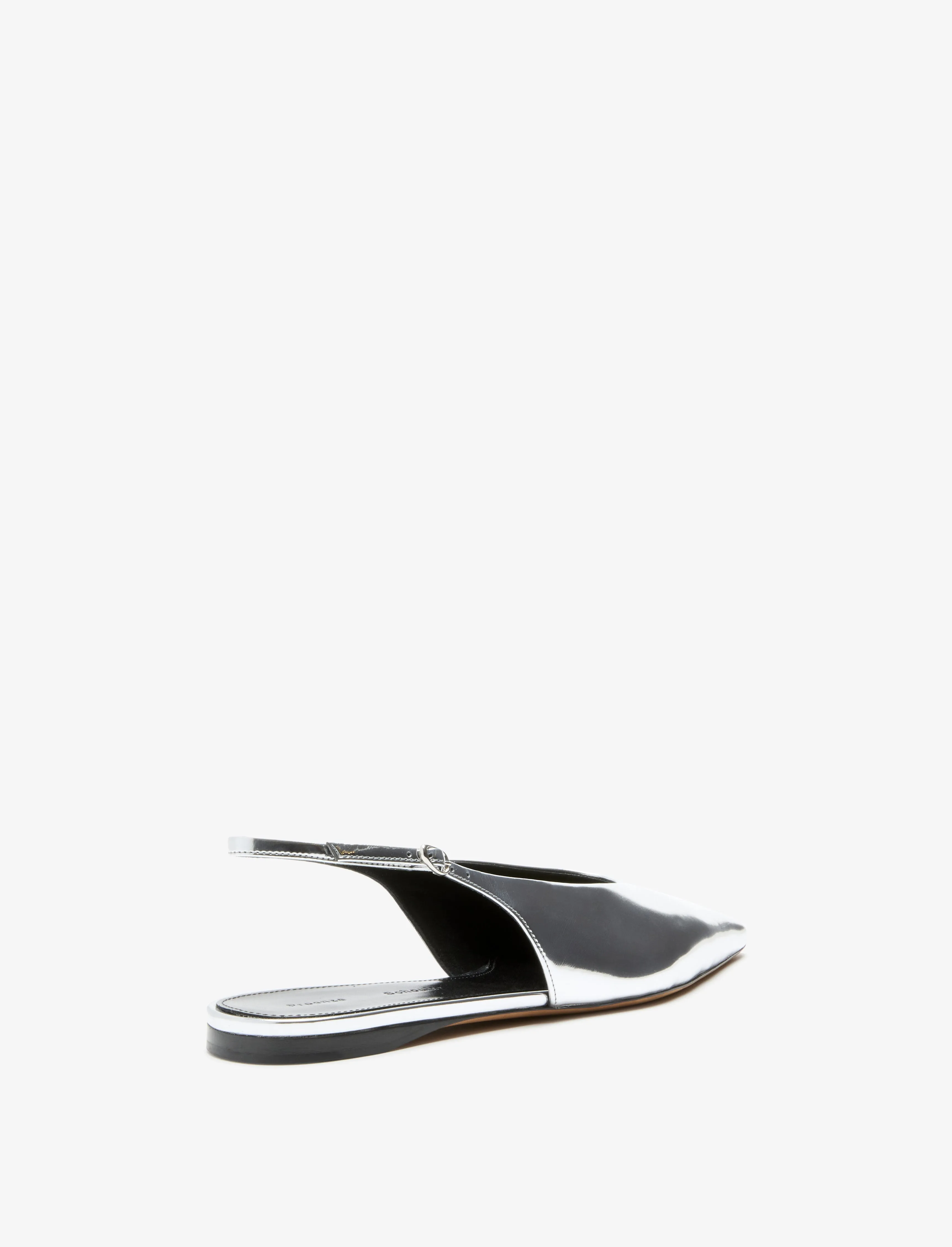 Slash Flat Slingbacks in Mirrored Metallic sold by Proenza Schouler product image thumbnail 3