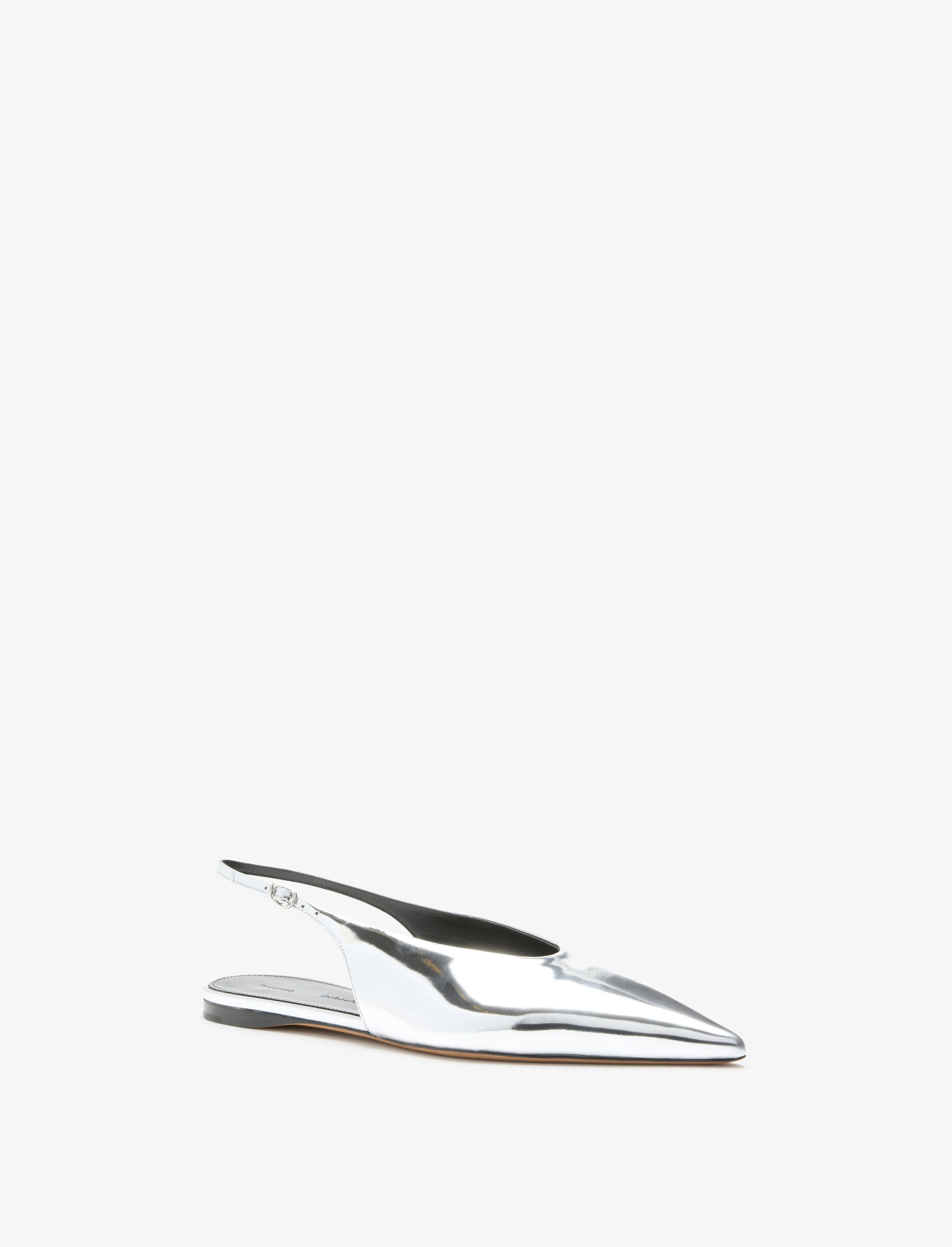 Slash Flat Slingbacks in Mirrored Metallic sold by Proenza Schouler product image thumbnail 2