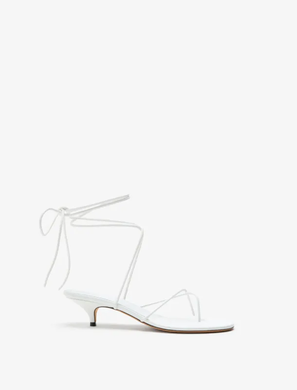 Slash Tie Sandals in Capretto Leather sold by Proenza Schouler