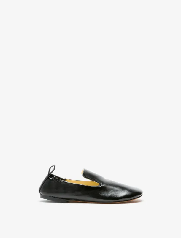 Glove Ruched Loafers in Slick Nappa sold by Proenza Schouler