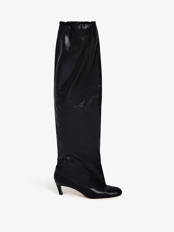 Uma Over The Knee Boots in Slick Calf sold by Proenza Schouler