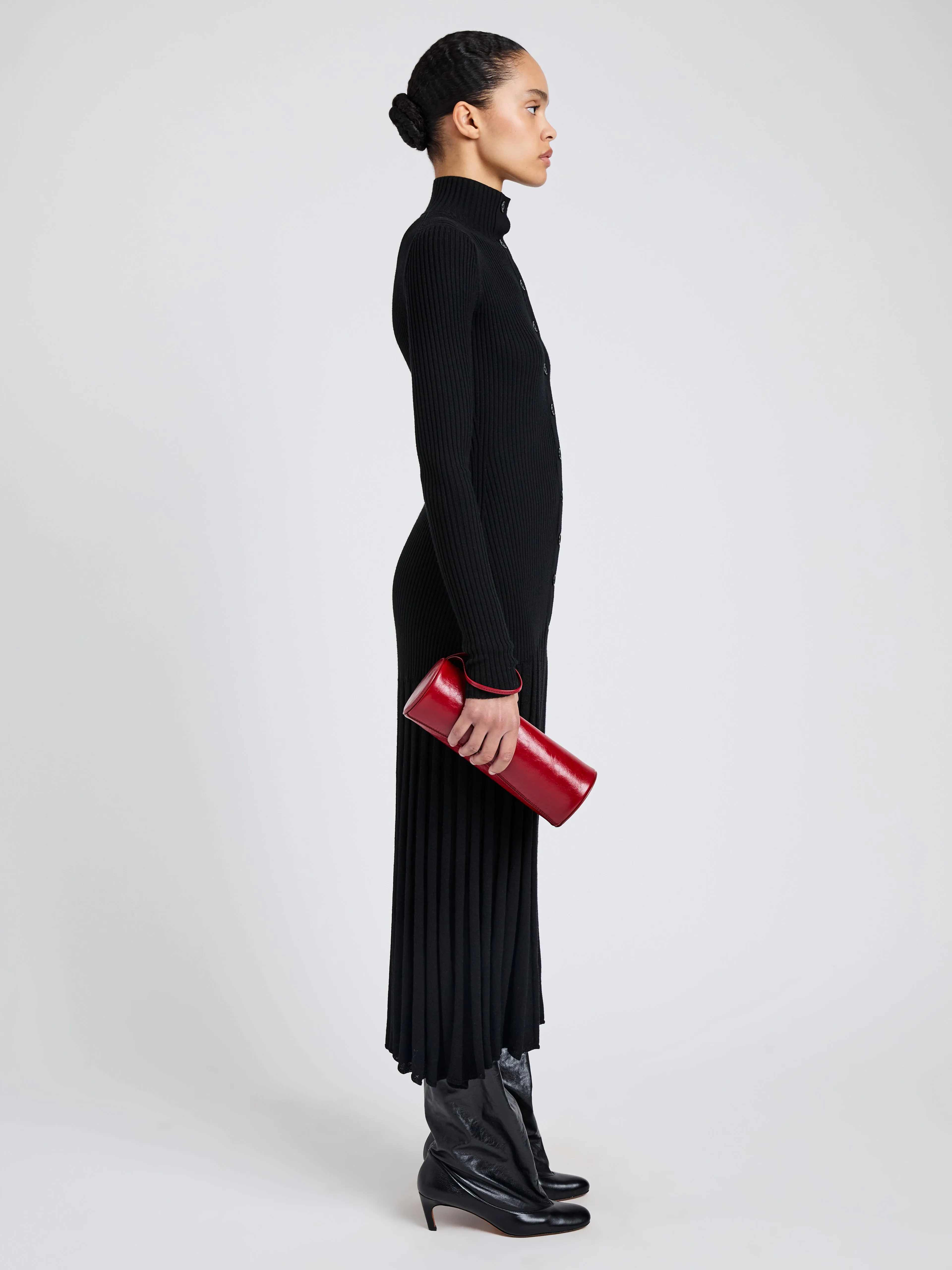 Silo Clutch in Shiny Calf sold by Proenza Schouler product image thumbnail 2